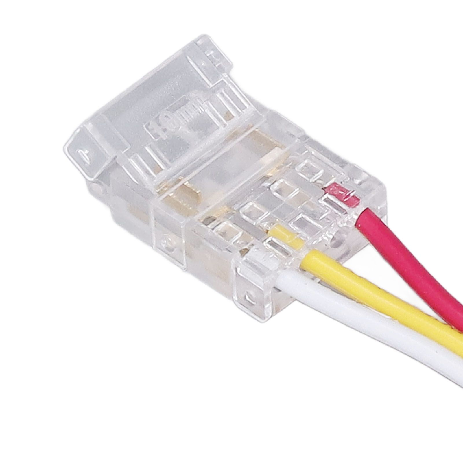 10pcs LED Strip Light Connector Kit 3Pin 10mm Quick Connection Strong view 15