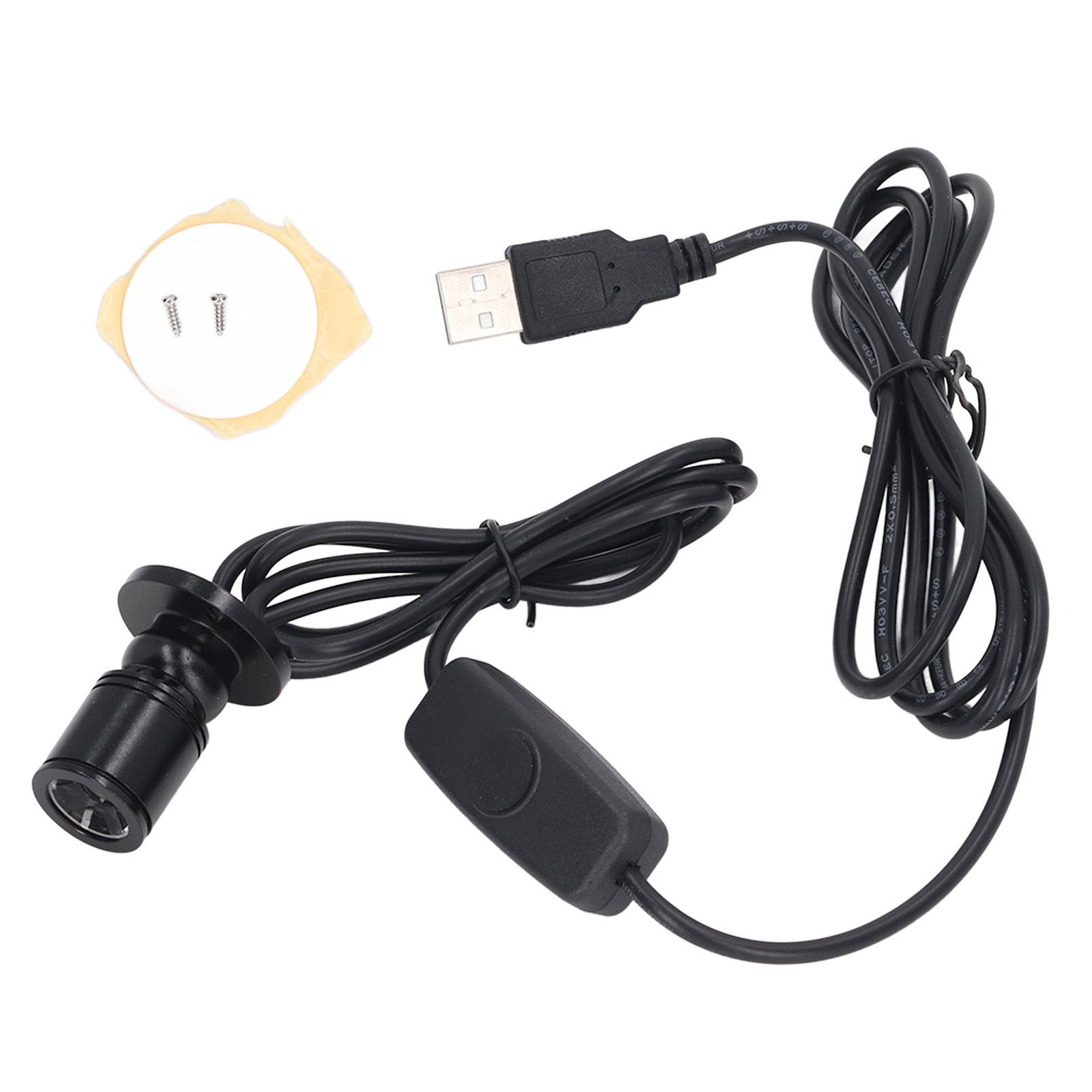 5V Mini Spot Lights Bright USB Dimmable LED Spotlight with 6.6ft Cable for