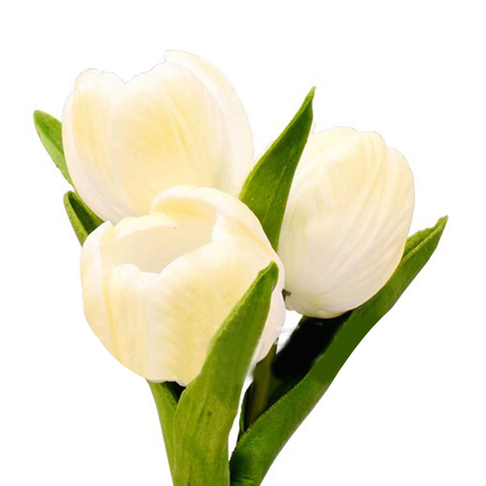 Tulip Night Light Soft Light Exquisite Ceramics PU Flower Table Lamp for view 7