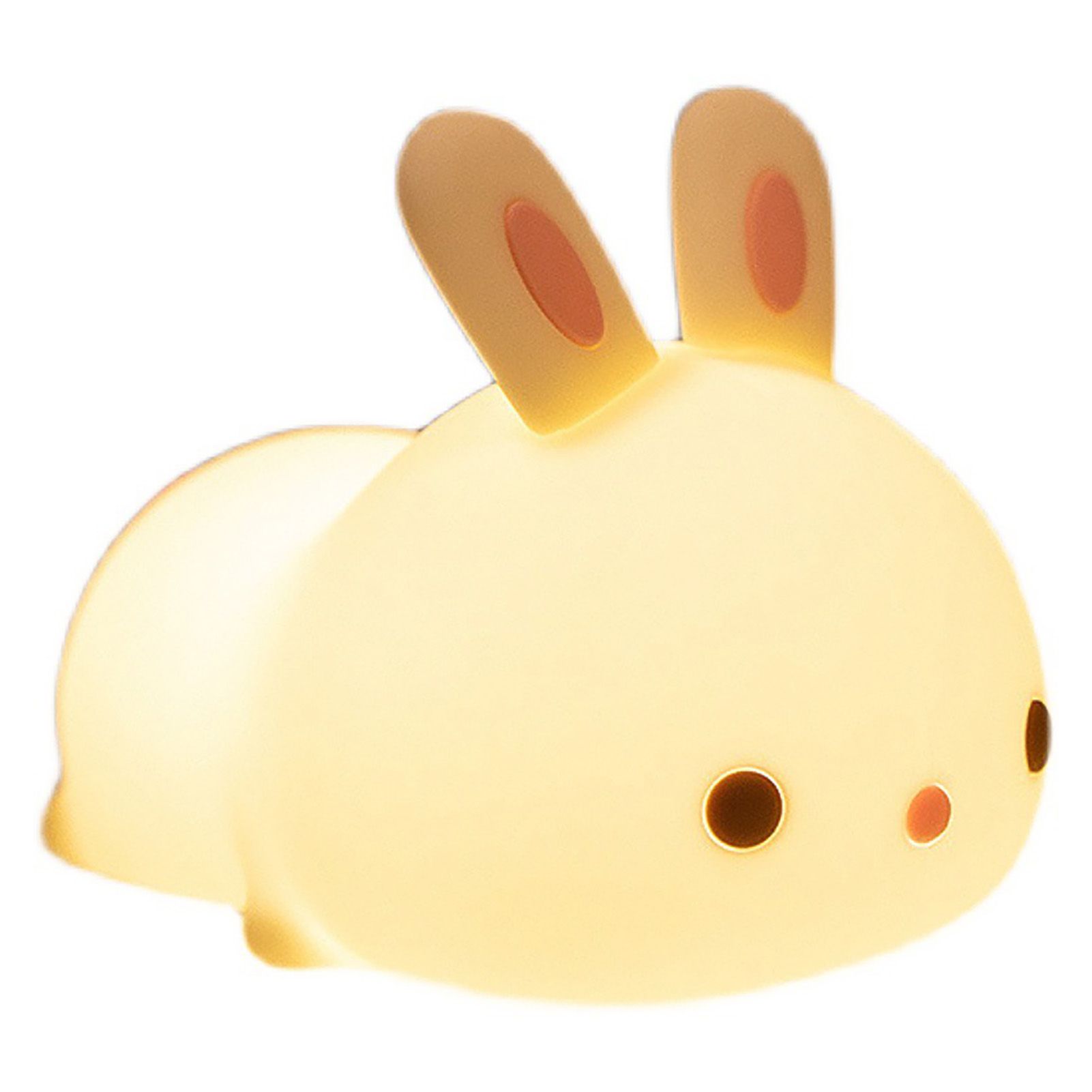 Bunny Night Light Sensitive Induction Portable Silicone Cute Style view 2