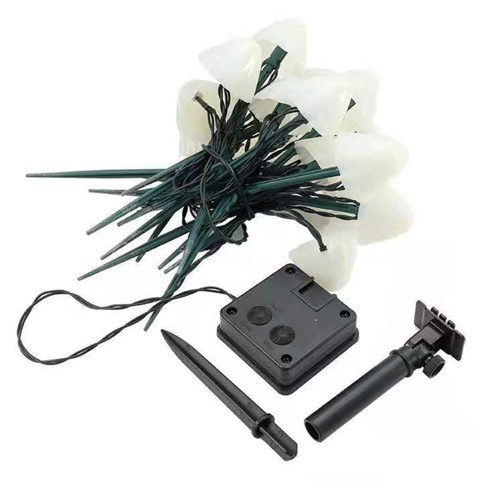 Mini Mushroom Solar Lights 8 Modes LED Waterproof String Pathway Outdoor