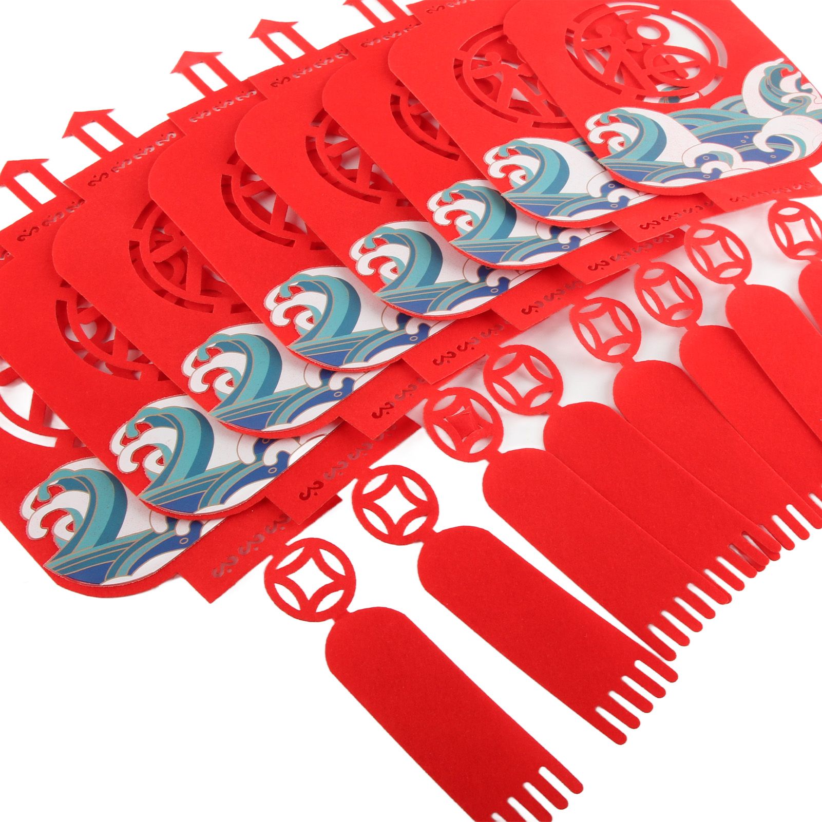 Traditional Chinese New Year Hanging Decoration Spring Festival Banner Pendant view 4