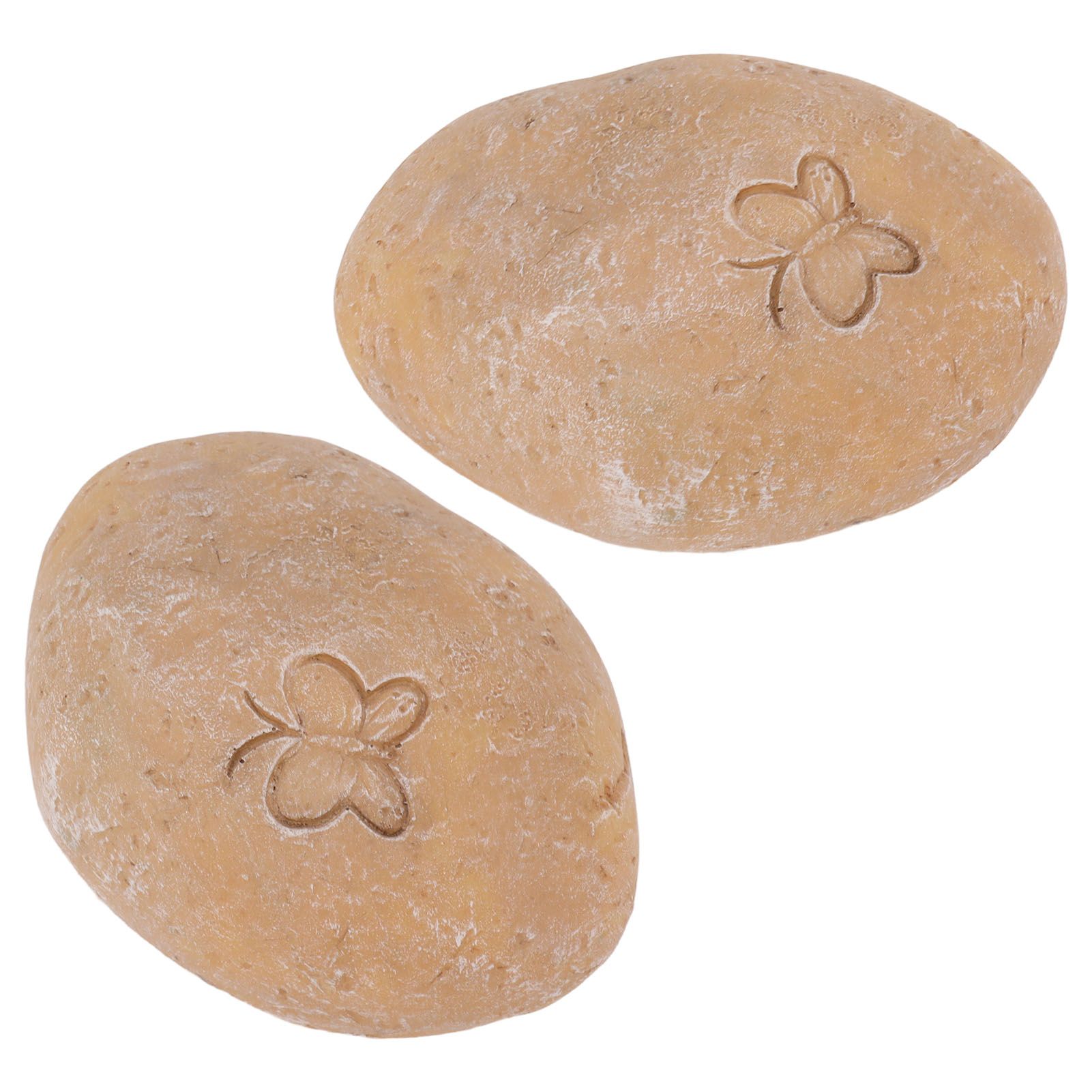 Pet Memorial Garden Stone DIY Butterfly Print Pet Cat Dog Grave Marker Resin view 6