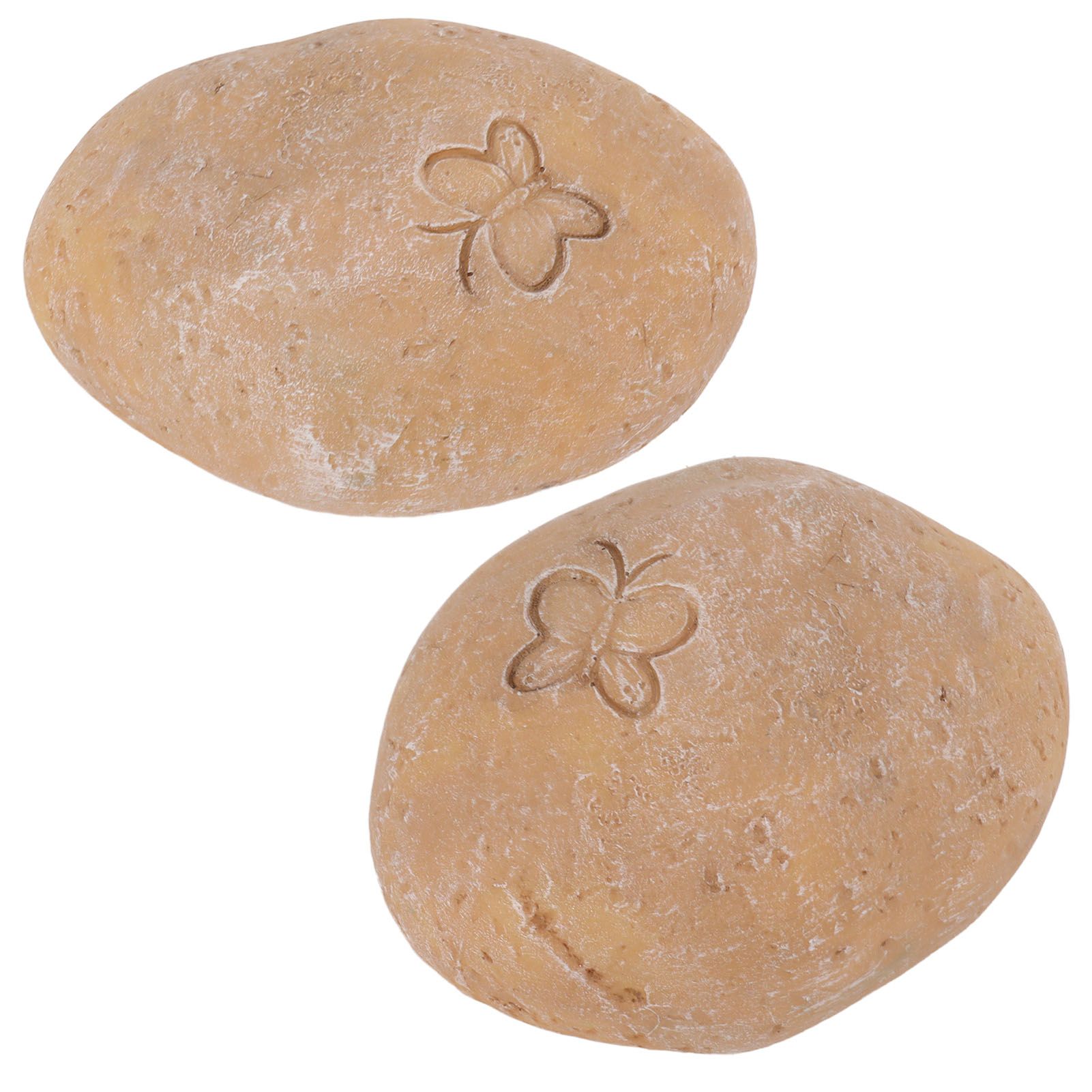 Pet Memorial Garden Stone DIY Butterfly Print Pet Cat Dog Grave Marker Resin view 7