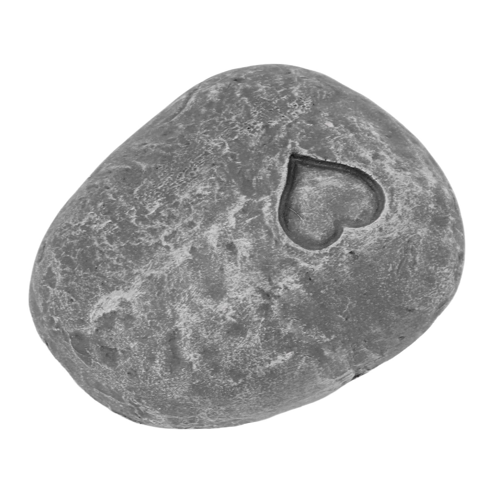 Pet Memorial Garden Stone DIY Lettering Simulation Pebbles Pet Grave Marker view 2