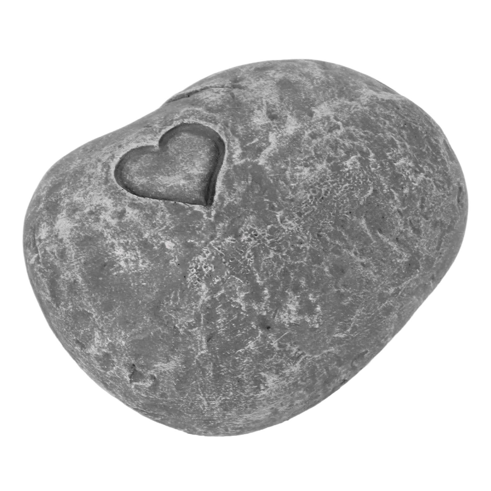 Pet Memorial Garden Stone DIY Lettering Simulation Pebbles Pet Grave Marker view 4