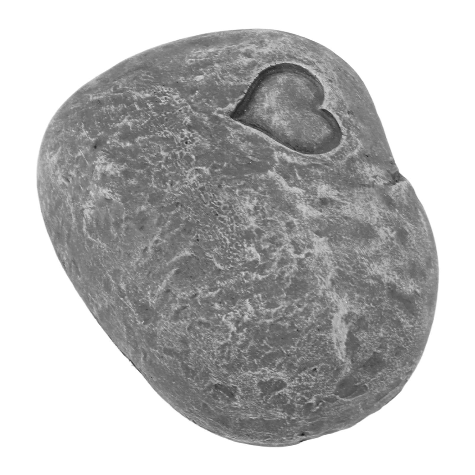Pet Memorial Garden Stone DIY Lettering Simulation Pebbles Pet Grave Marker view 5