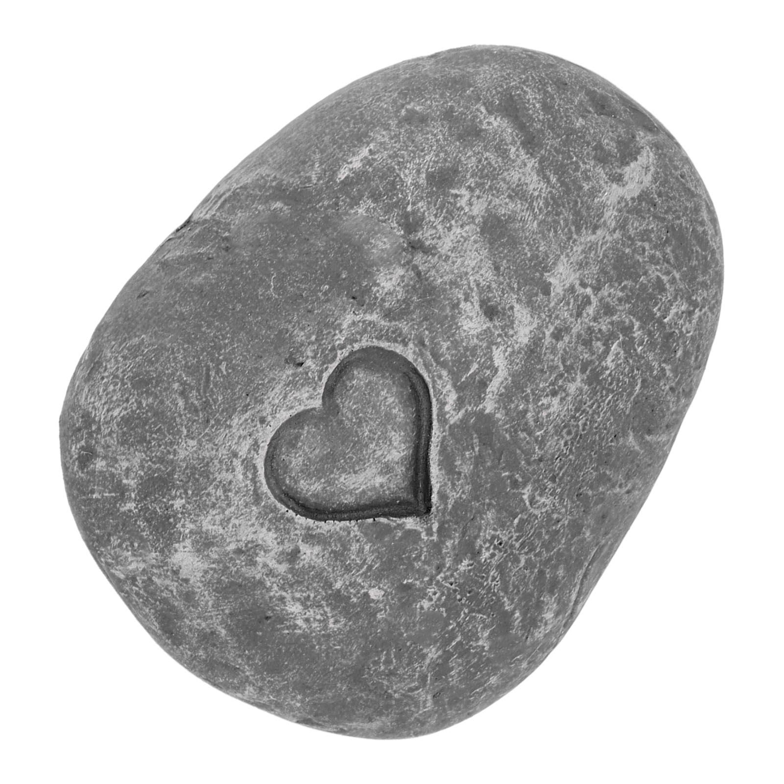 Pet Memorial Garden Stone DIY Lettering Simulation Pebbles Pet Grave Marker view 8