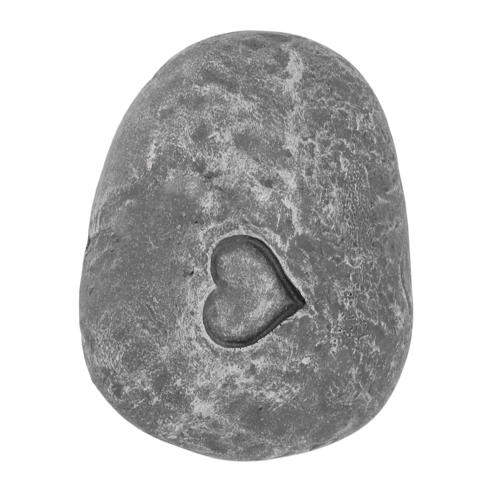 Pet Memorial Garden Stone DIY Lettering Simulation Pebbles Pet Grave Marker view 9