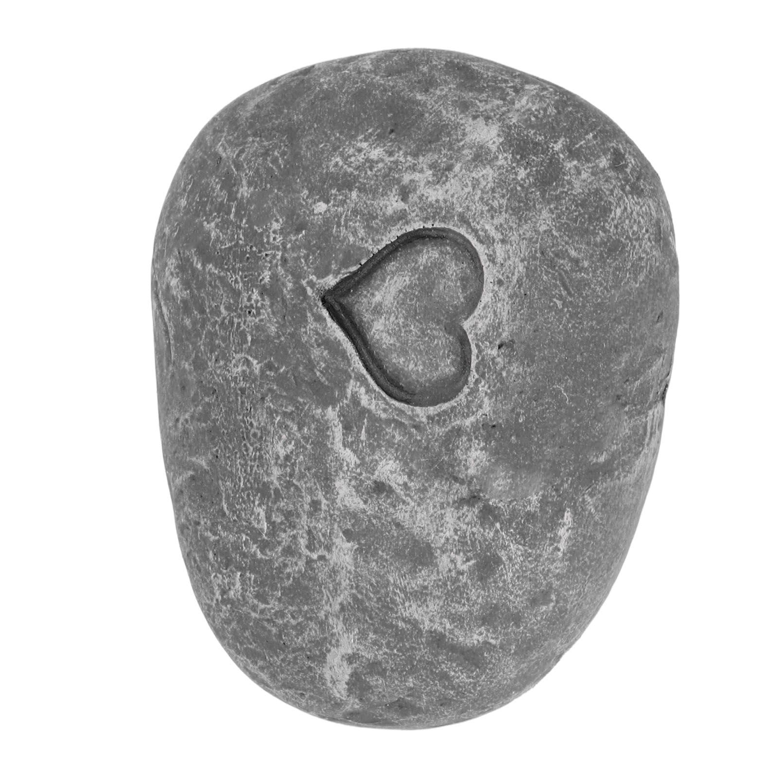 Pet Memorial Garden Stone DIY Lettering Simulation Pebbles Pet Grave Marker view 10