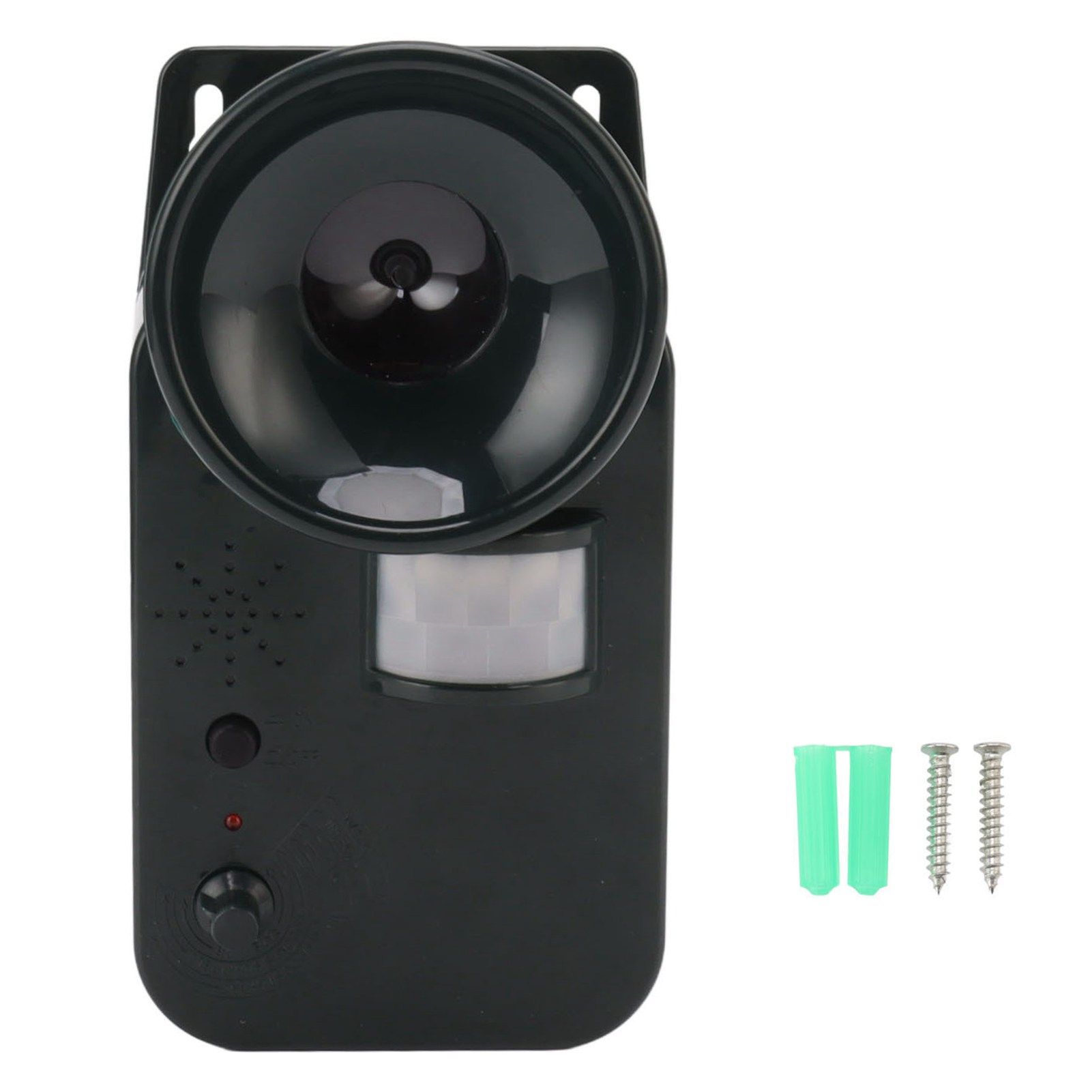 Ultrasonic Animal Repeller Solar Power Stray Cat Dog Humane Environment