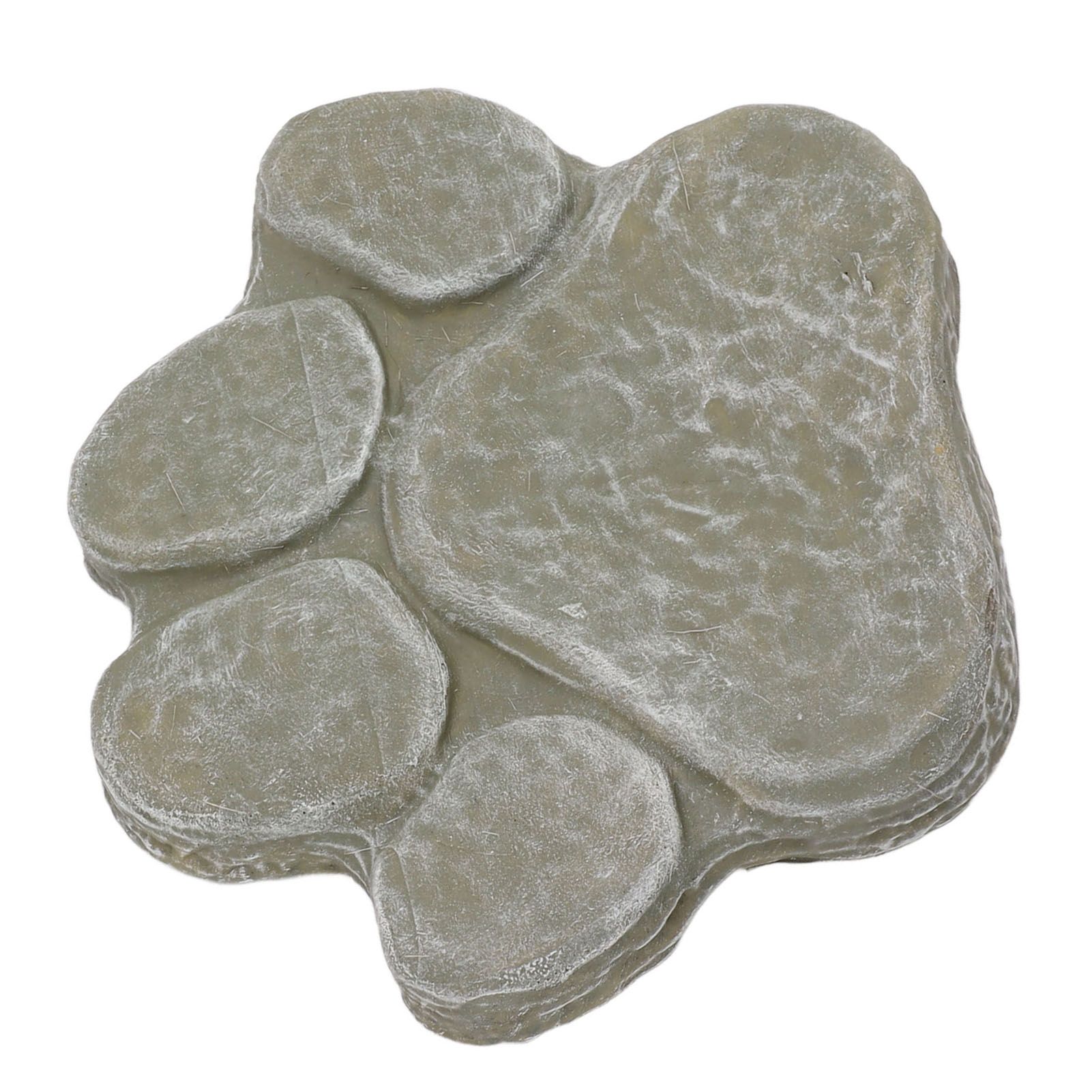 Dog Pawprint Memorial Stone DIY Lettering Dog Grave Marker Pet Monument for view 2