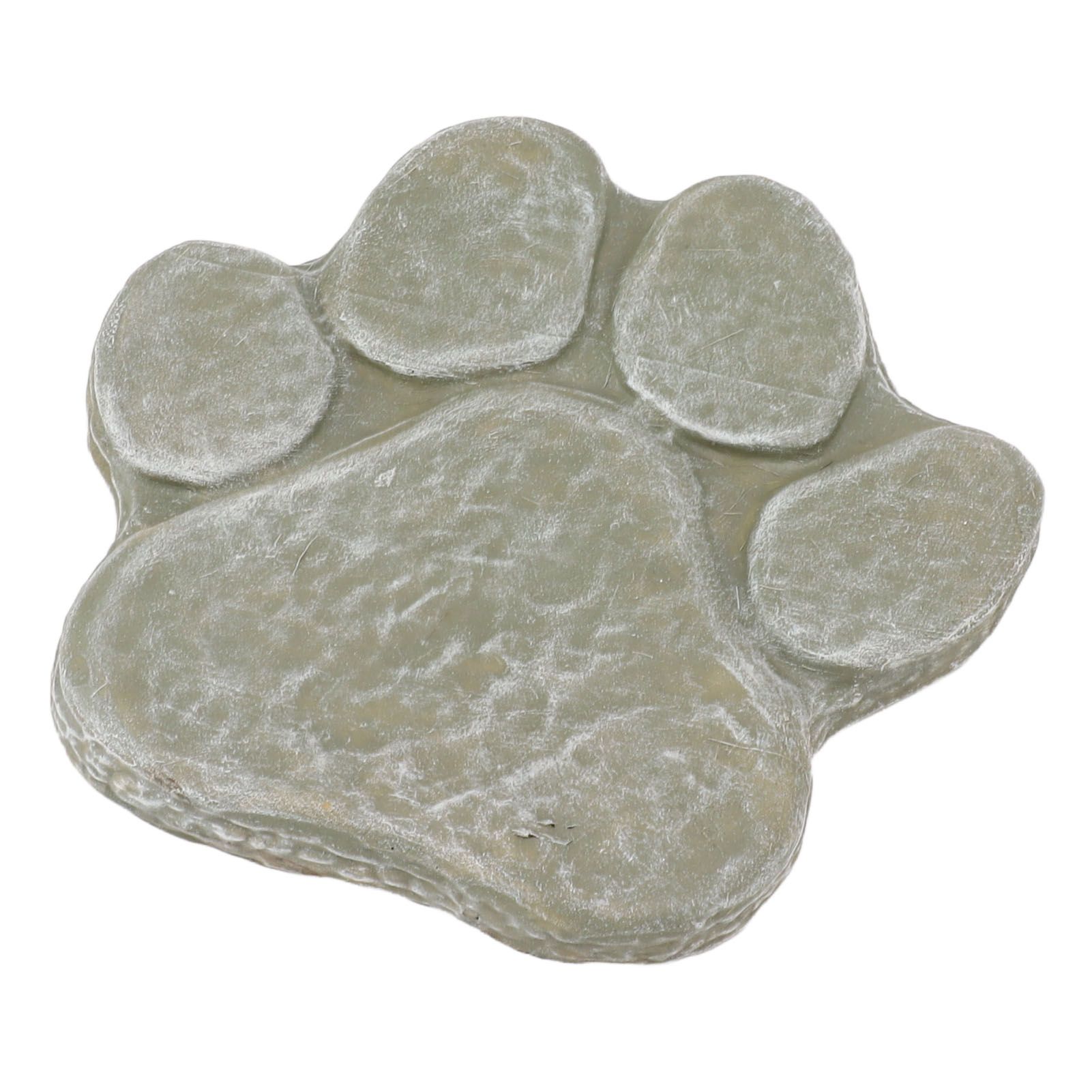 Dog Pawprint Memorial Stone DIY Lettering Dog Grave Marker Pet Monument for view 6