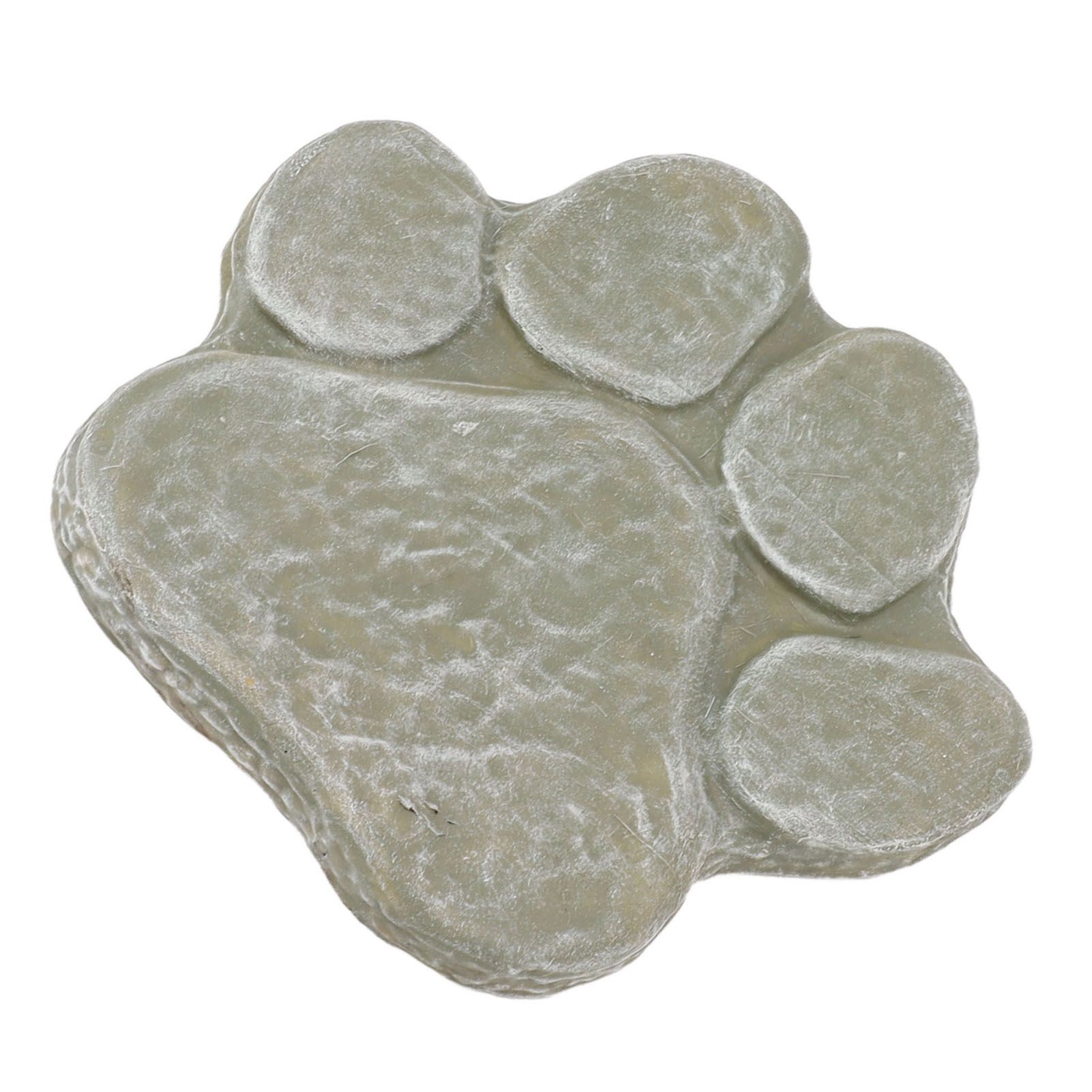 Dog Pawprint Memorial Stone DIY Lettering Dog Grave Marker Pet Monument for view 8