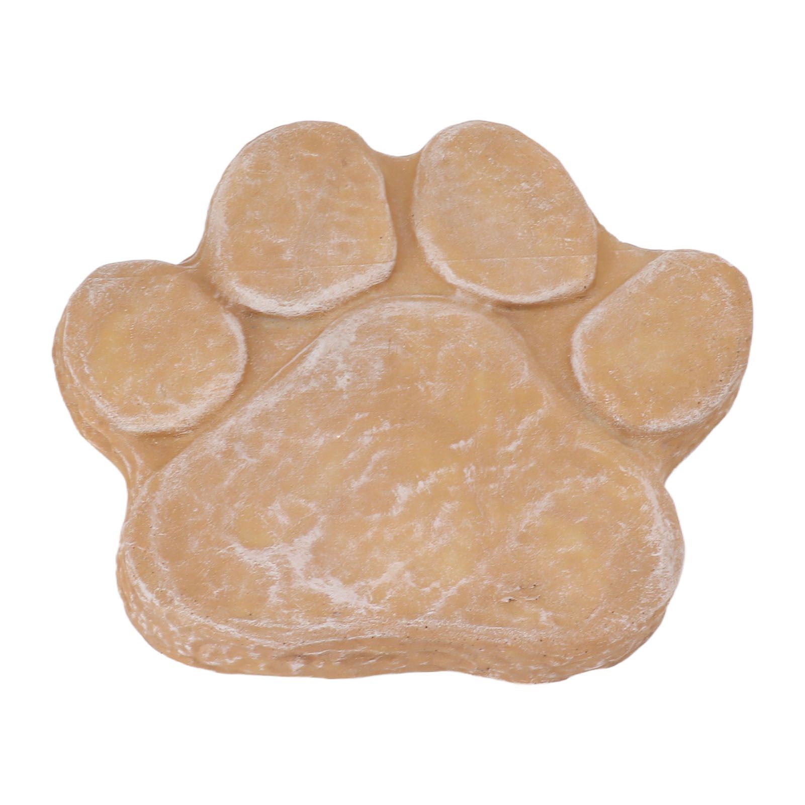 Dog Pawprint Memorial Stone DIY Lettering Dog Grave Marker Pet Monument for view 7