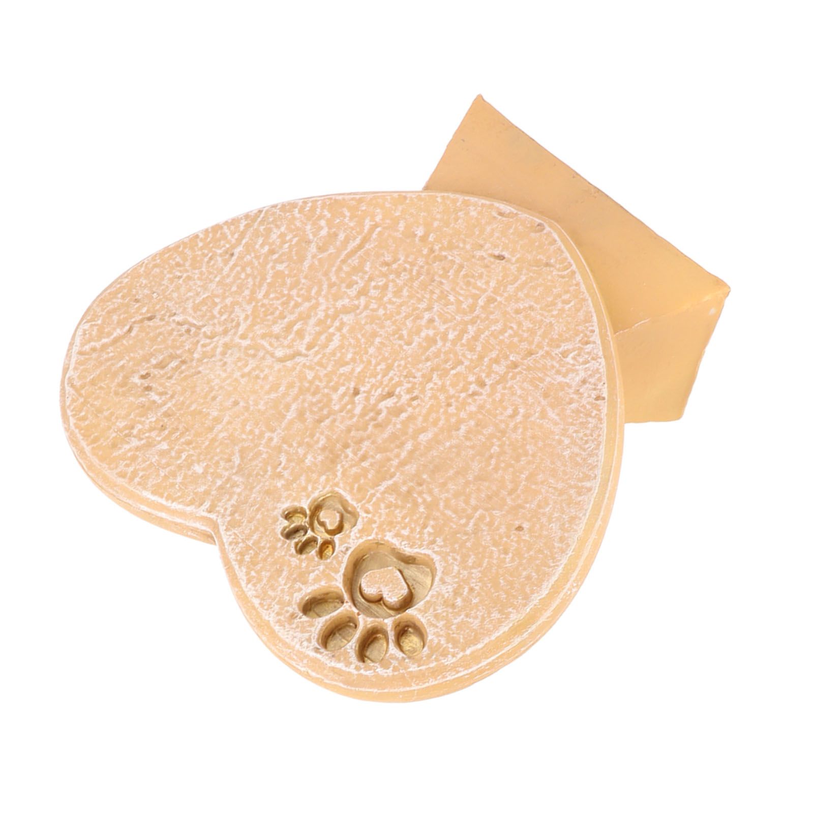 Heart Shaped Animal Tombstone DIY Resin Dog Pet Memorial Stone Outdoor view 7