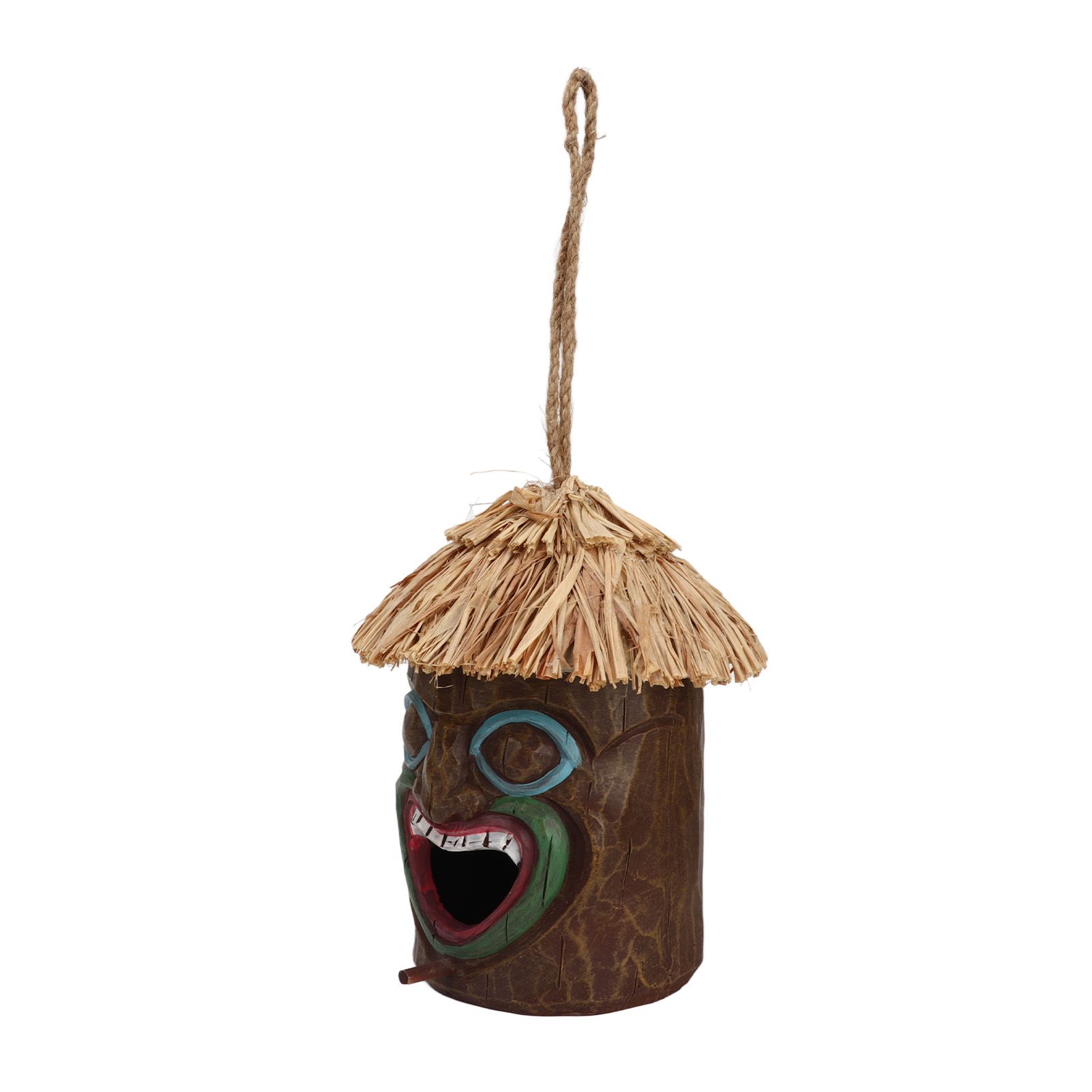20x12cm Hanging Birdhouses Simulation Resin Garden Birdhouses Decor for view 2