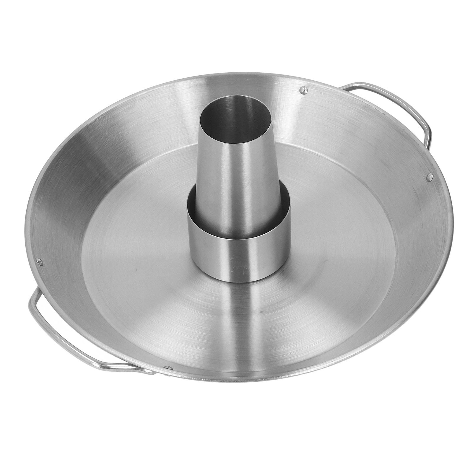 Beer Can Chicken Roaster Rack Reusable 430 Stainless Steel BBQ Roasting Pan view 9