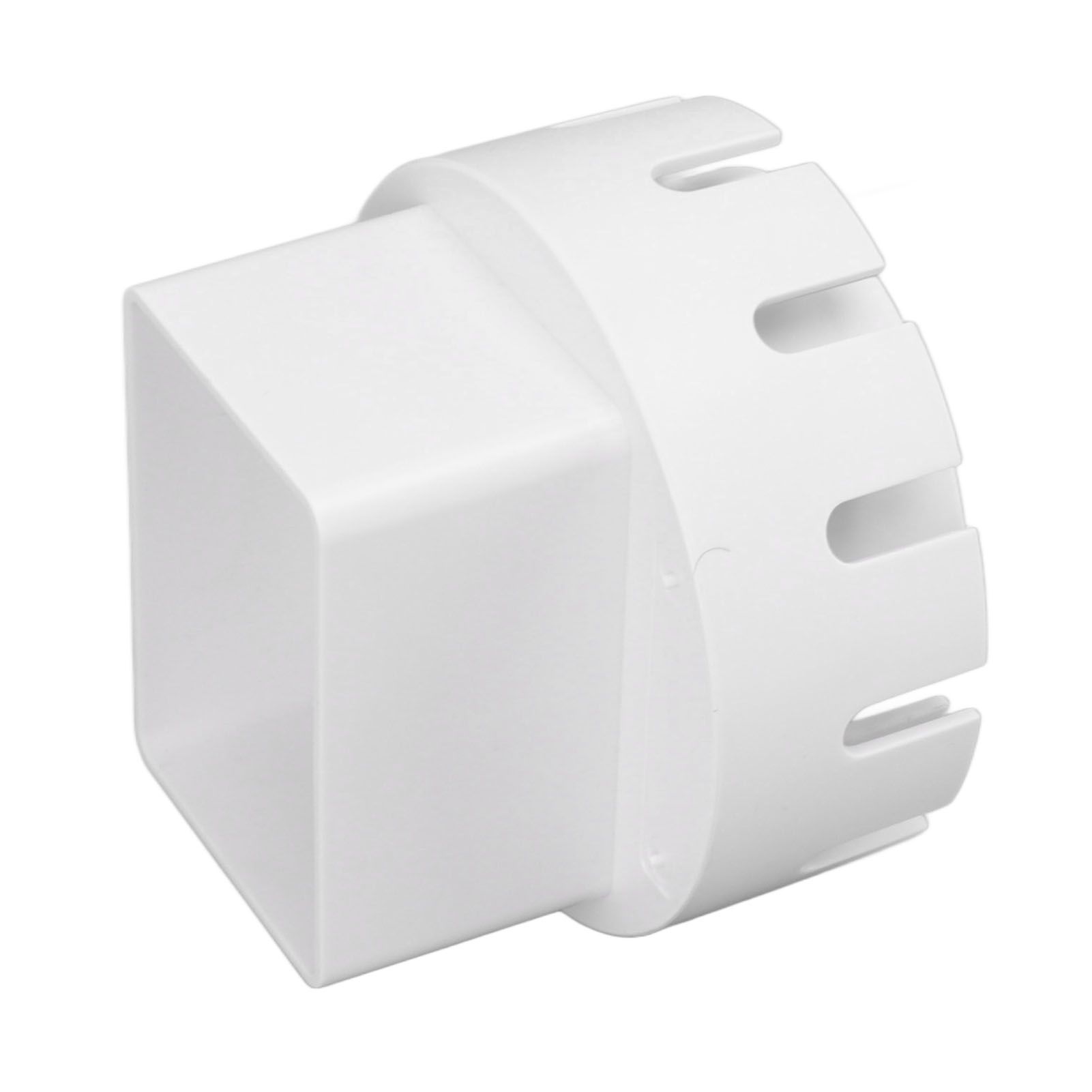 Downspout Adapter Plastic Drain Adapter Replacement Downpipe Converter view 3