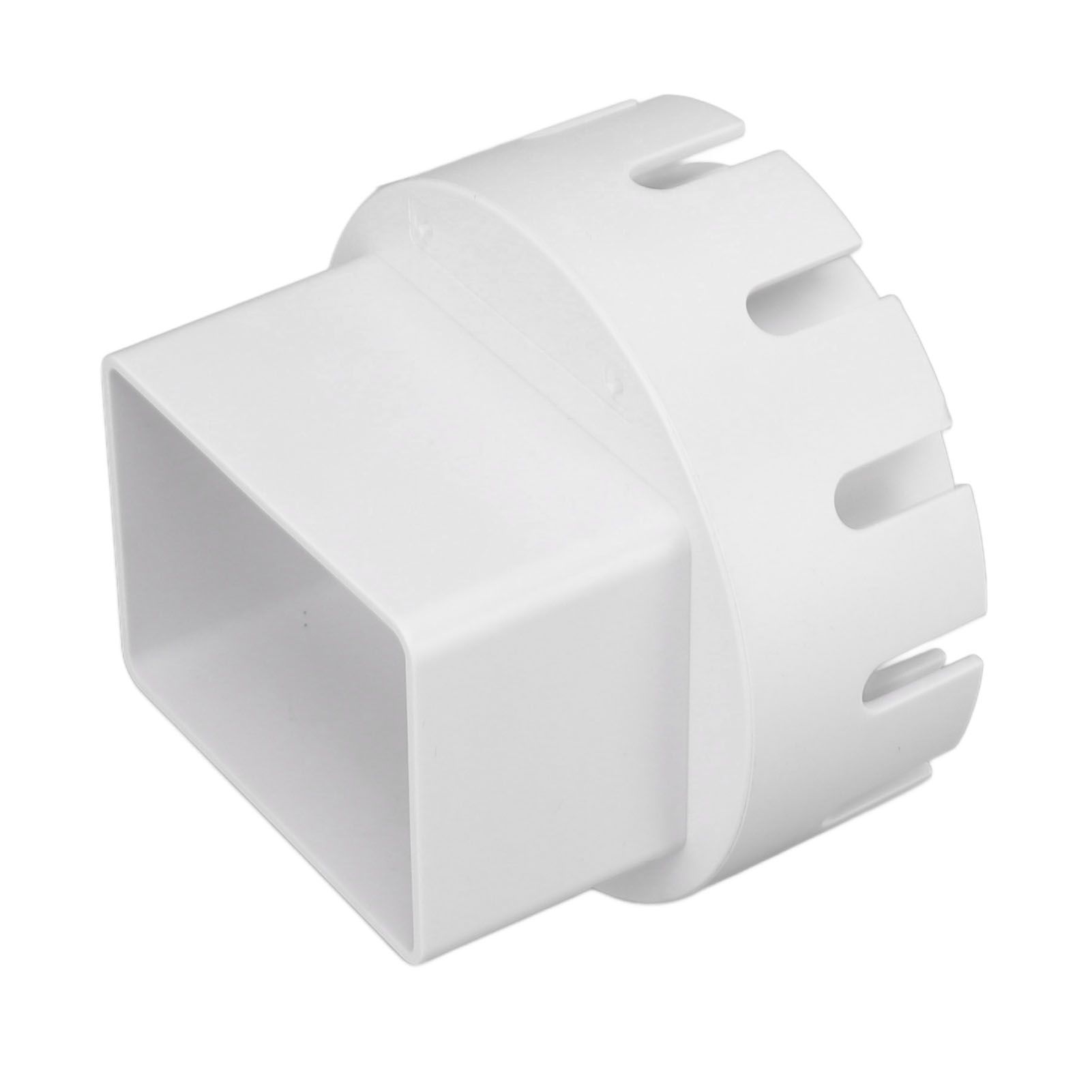Downspout Adapter Plastic Drain Adapter Replacement Downpipe Converter view 4