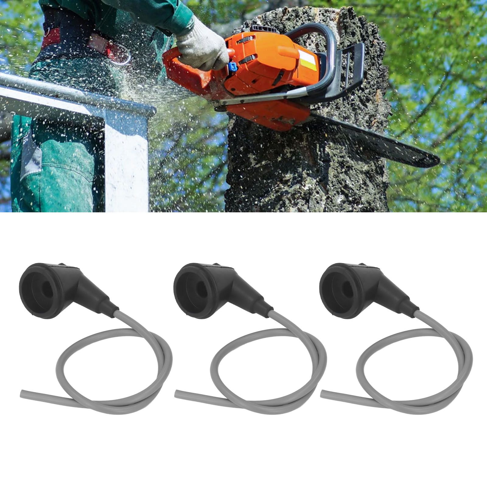 3pcs Chainsaw Ignition Cable Lead Professional Spark Plug Wire Set for STIHL view 11