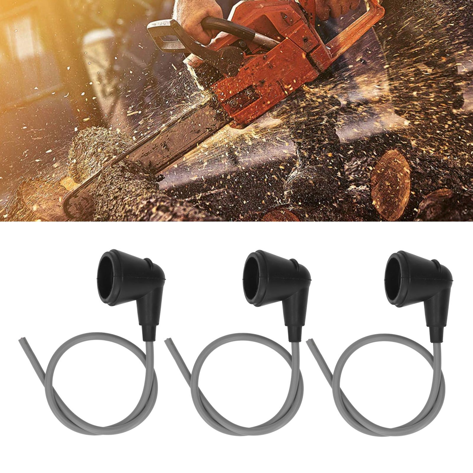 3pcs Chainsaw Ignition Cable Lead Professional Spark Plug Wire Set for STIHL view 12