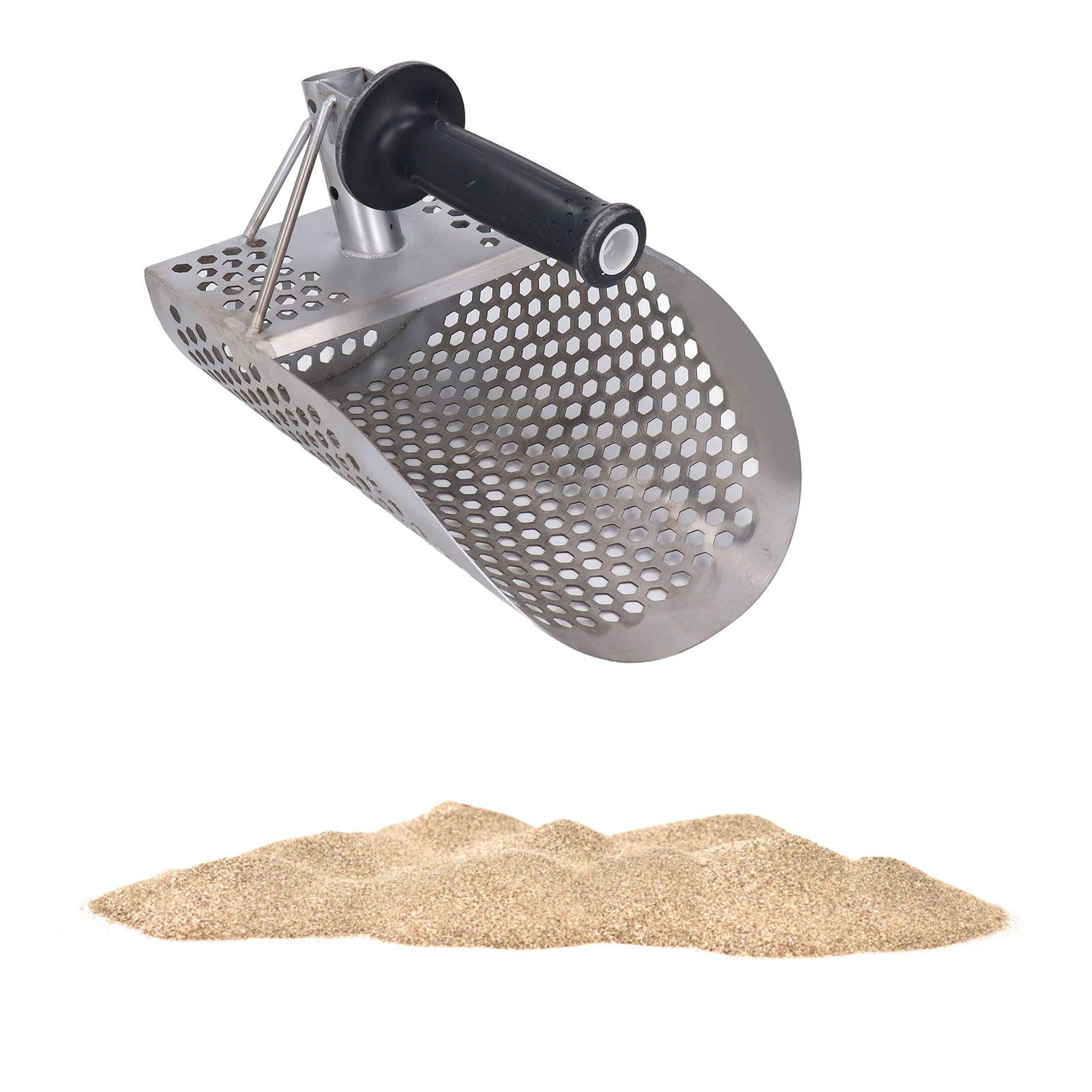 Beach Sand Scoop Metal Detecting Hunting Tool Detector Stainless Steel view 12