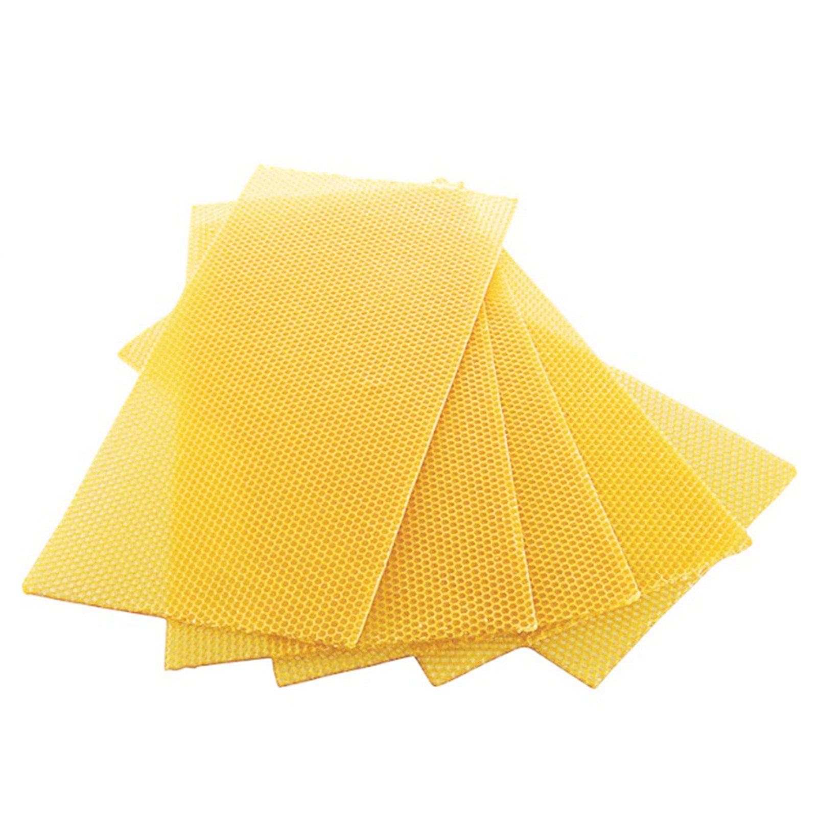 10Pcs Beeswax Sheets for Candle Making Natural Beeswax Honeycomb Foundation view 3