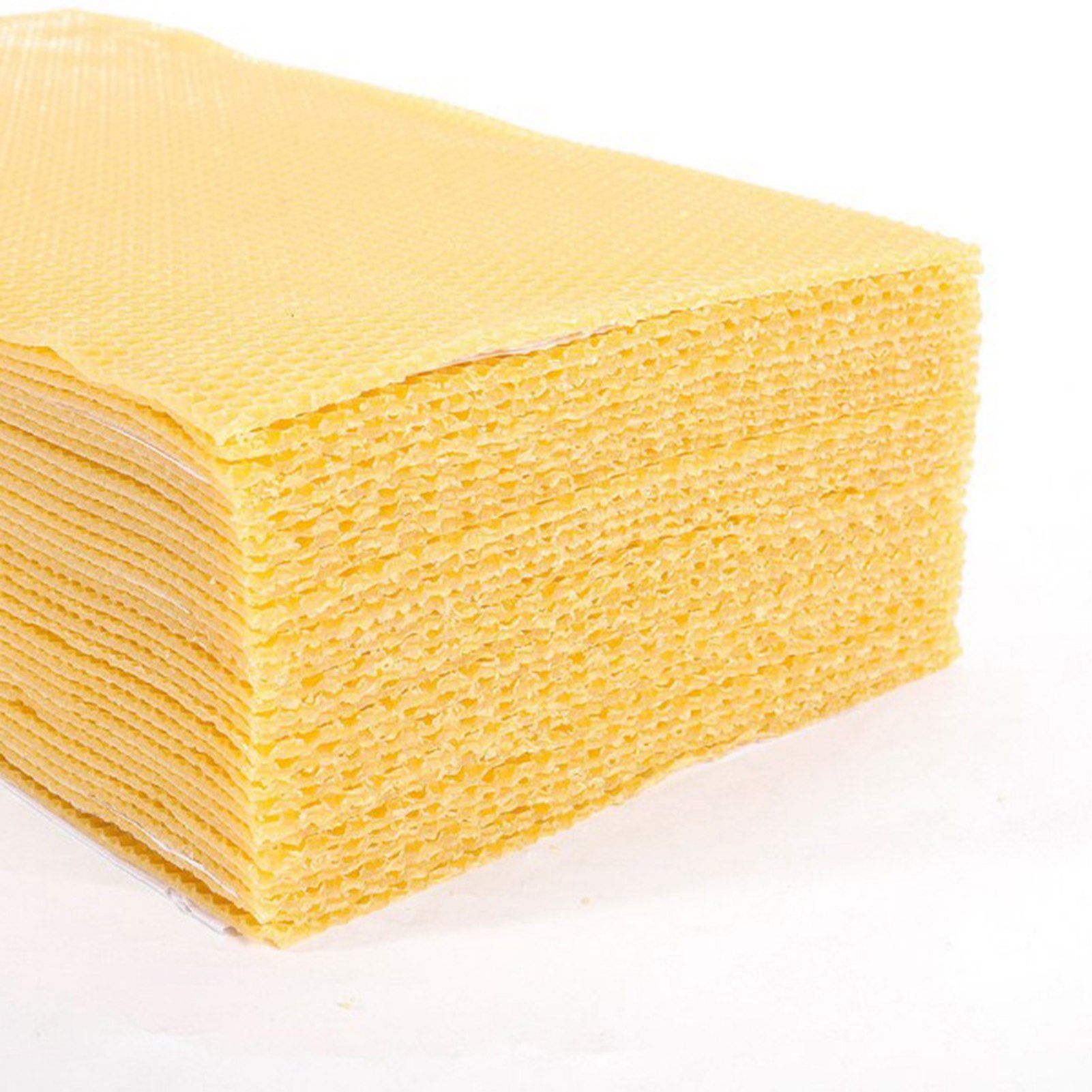 10Pcs Beeswax Sheets for Candle Making Natural Beeswax Honeycomb Foundation view 10