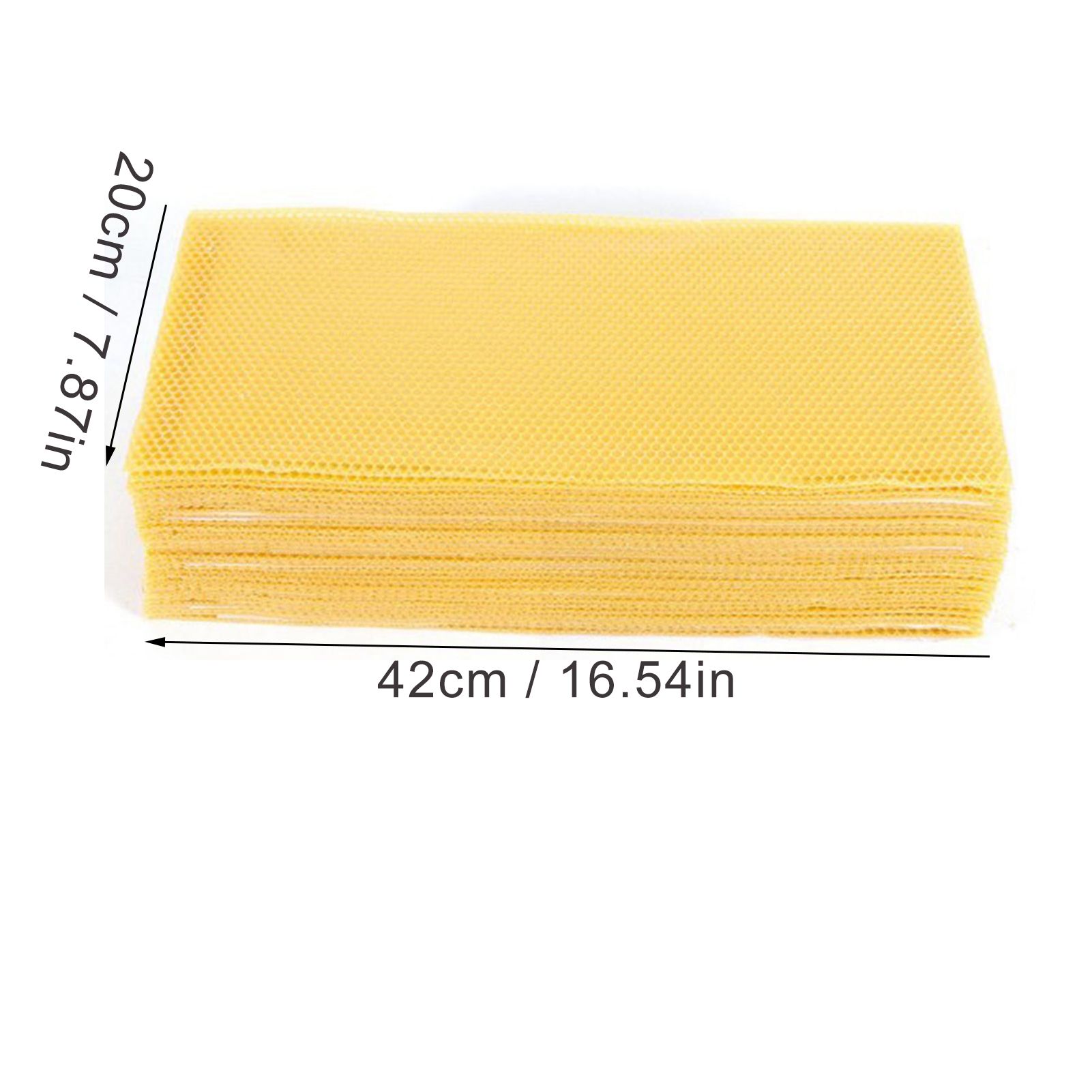 10Pcs Beeswax Sheets for Candle Making Natural Beeswax Honeycomb Foundation view 13