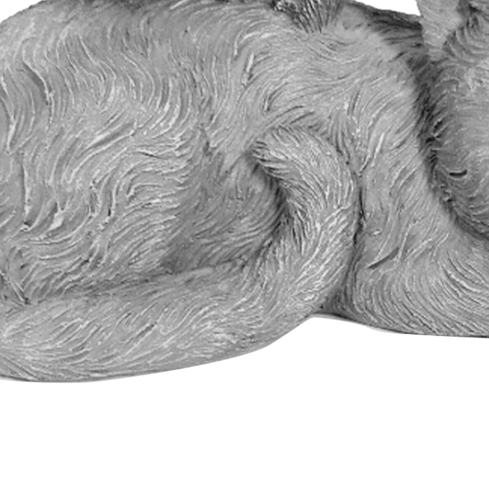 Pet Memorial Statue Resin Sleeping Pet Angel Garden Sculpture for Pet Memorial view 8