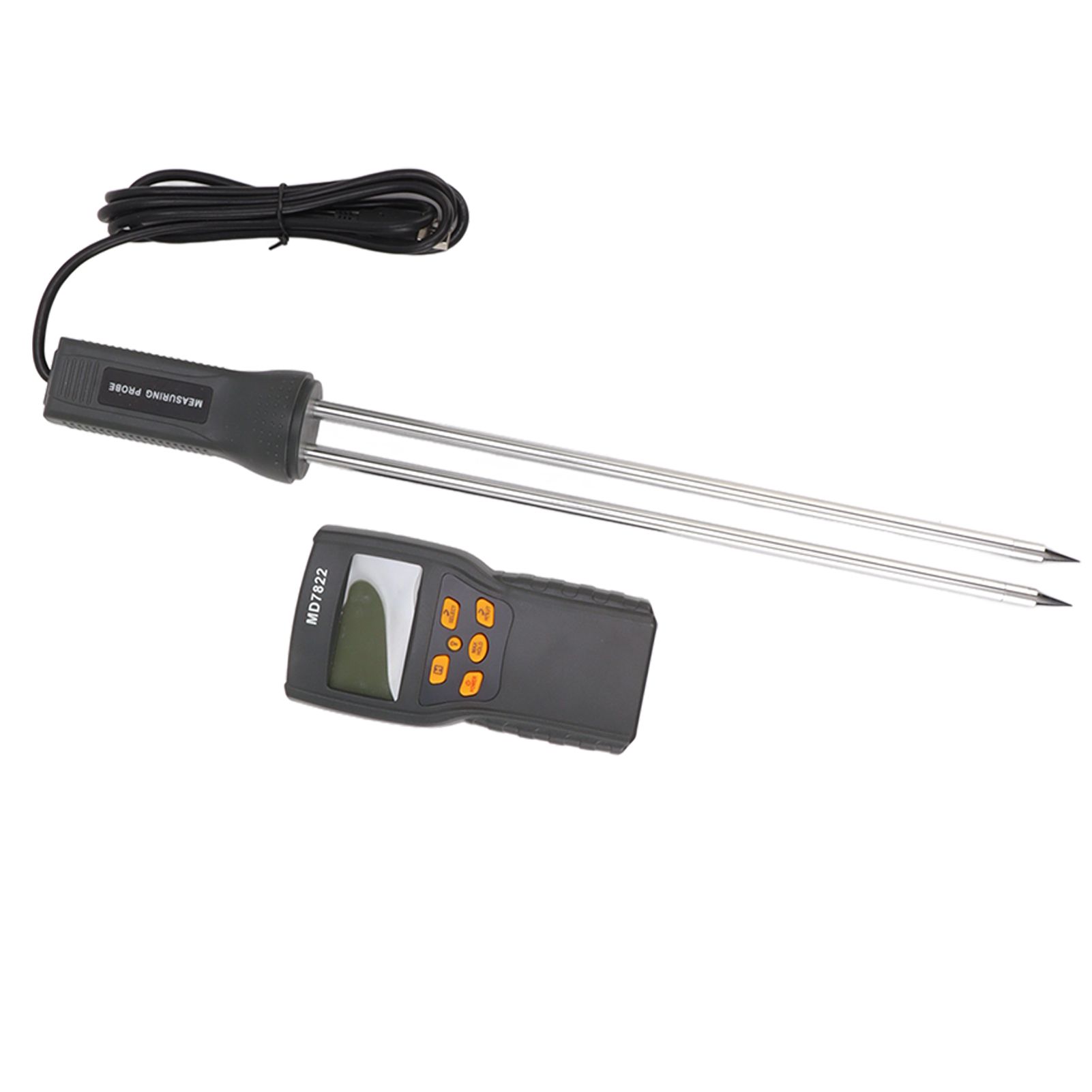 Grain Moisture Meter Tester LCD Display with Backlit Automatic Temperature view 2