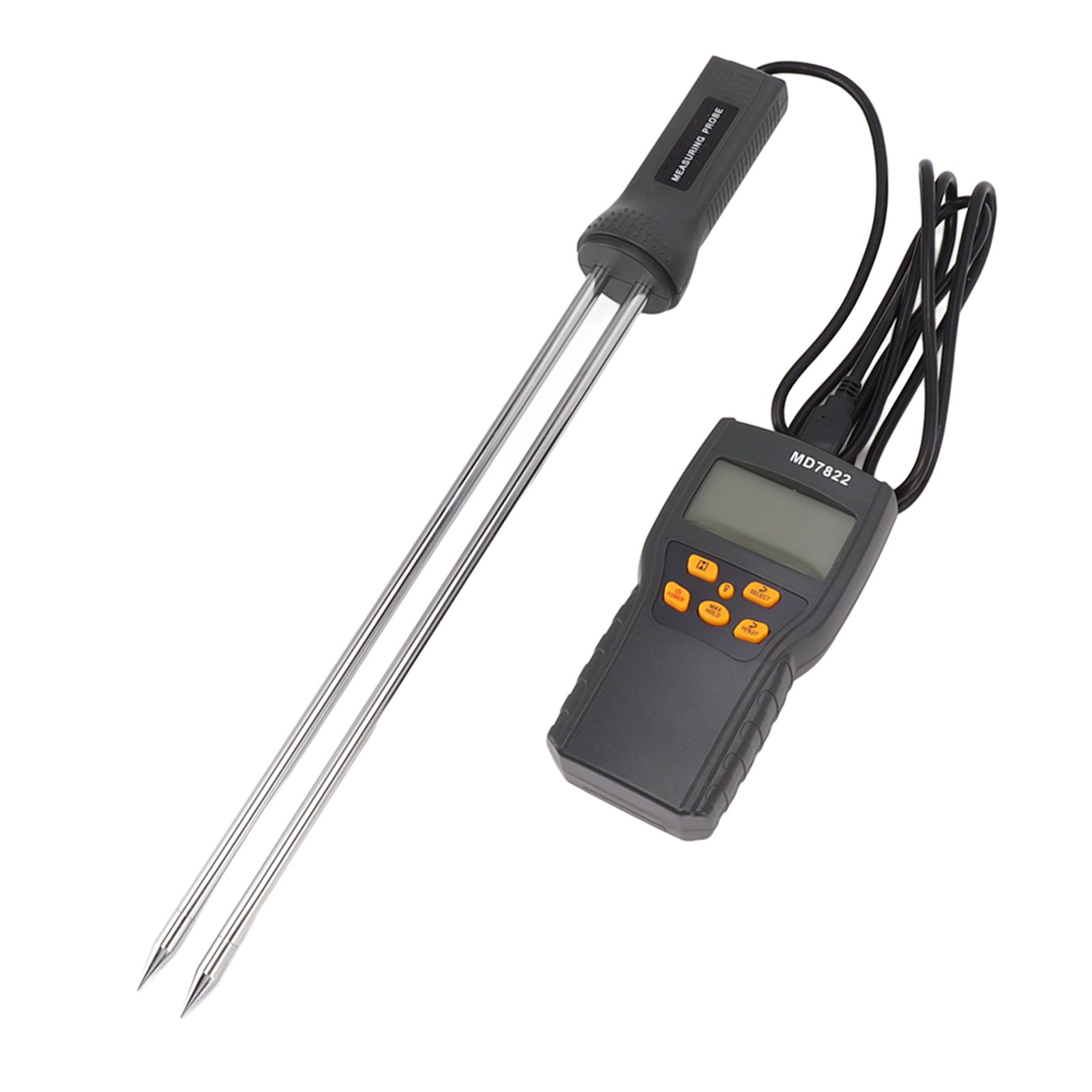 Grain Moisture Meter Tester LCD Display with Backlit Automatic Temperature view 9