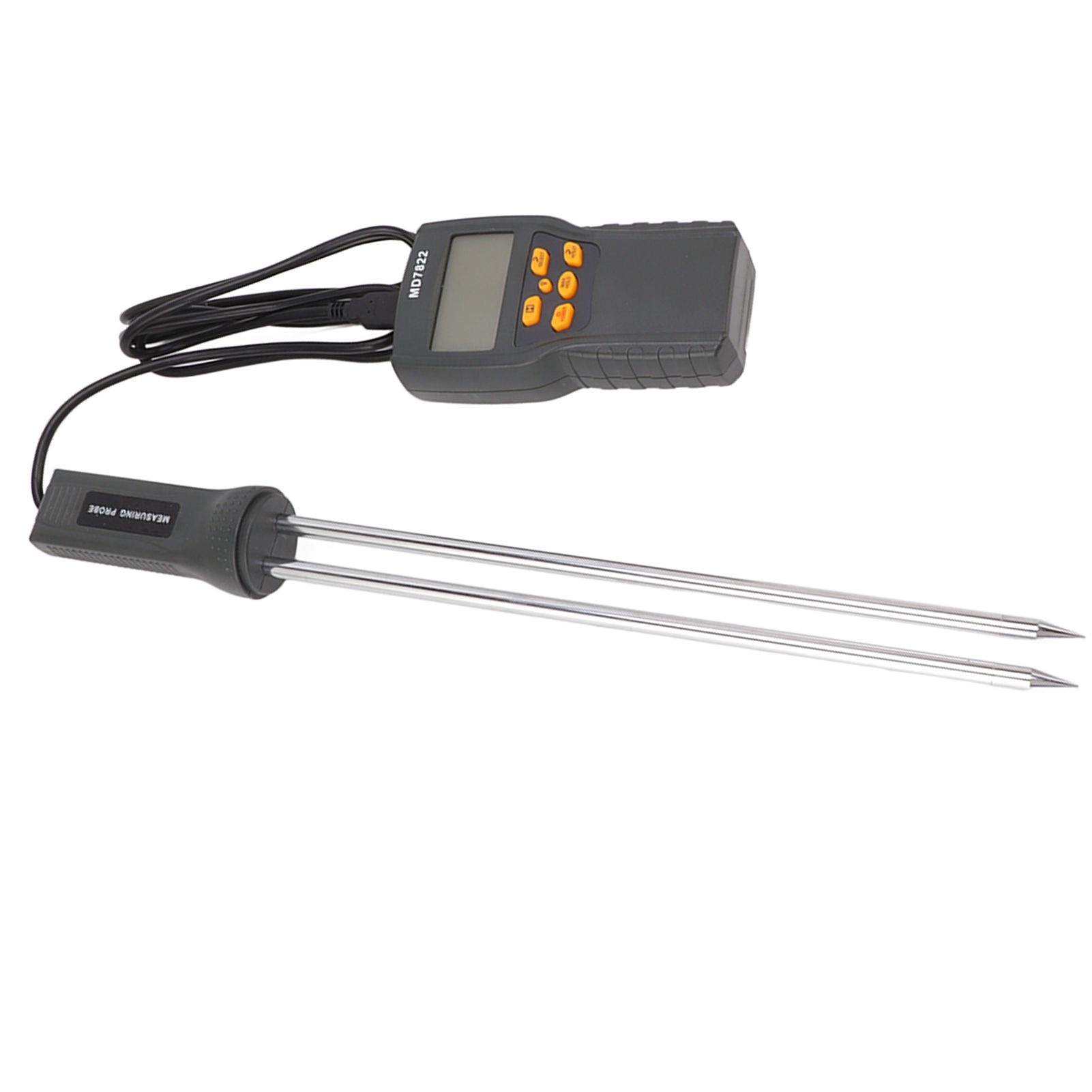 Grain Moisture Meter Tester LCD Display with Backlit Automatic Temperature view 10