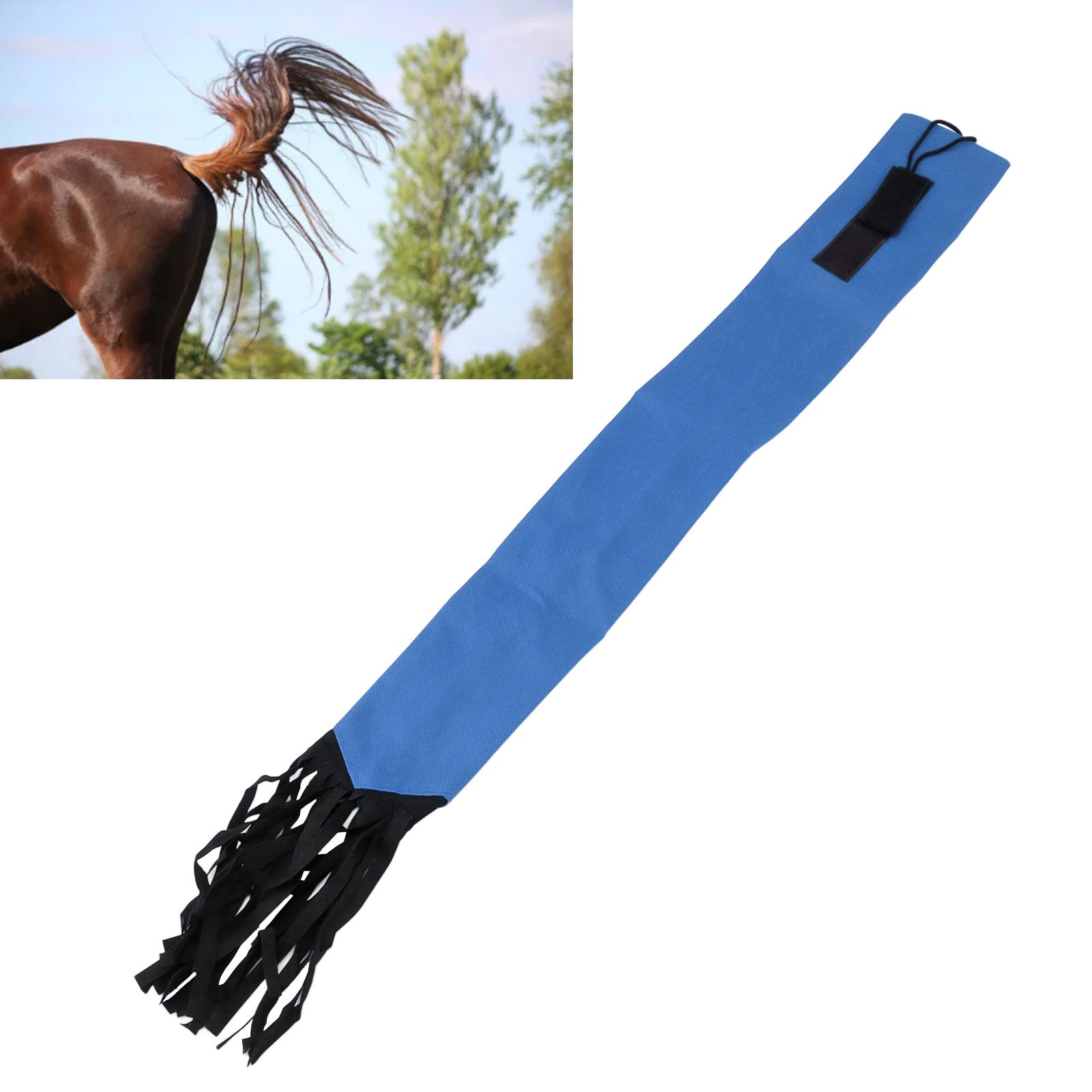 Horse Tail Protection Bag Non Woven Fabric Horsetail Guard with Fringe Hook view 12
