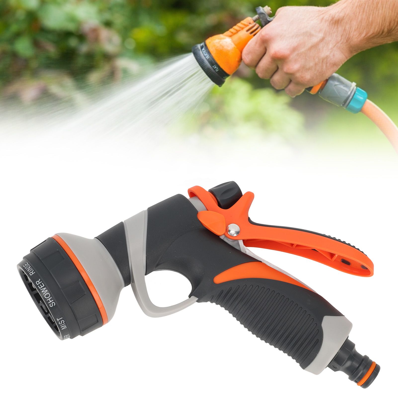 4Pcs Garden Hose Nozzle Sprayer High Pressure Water Gun with G1/2 Adapter for view 12