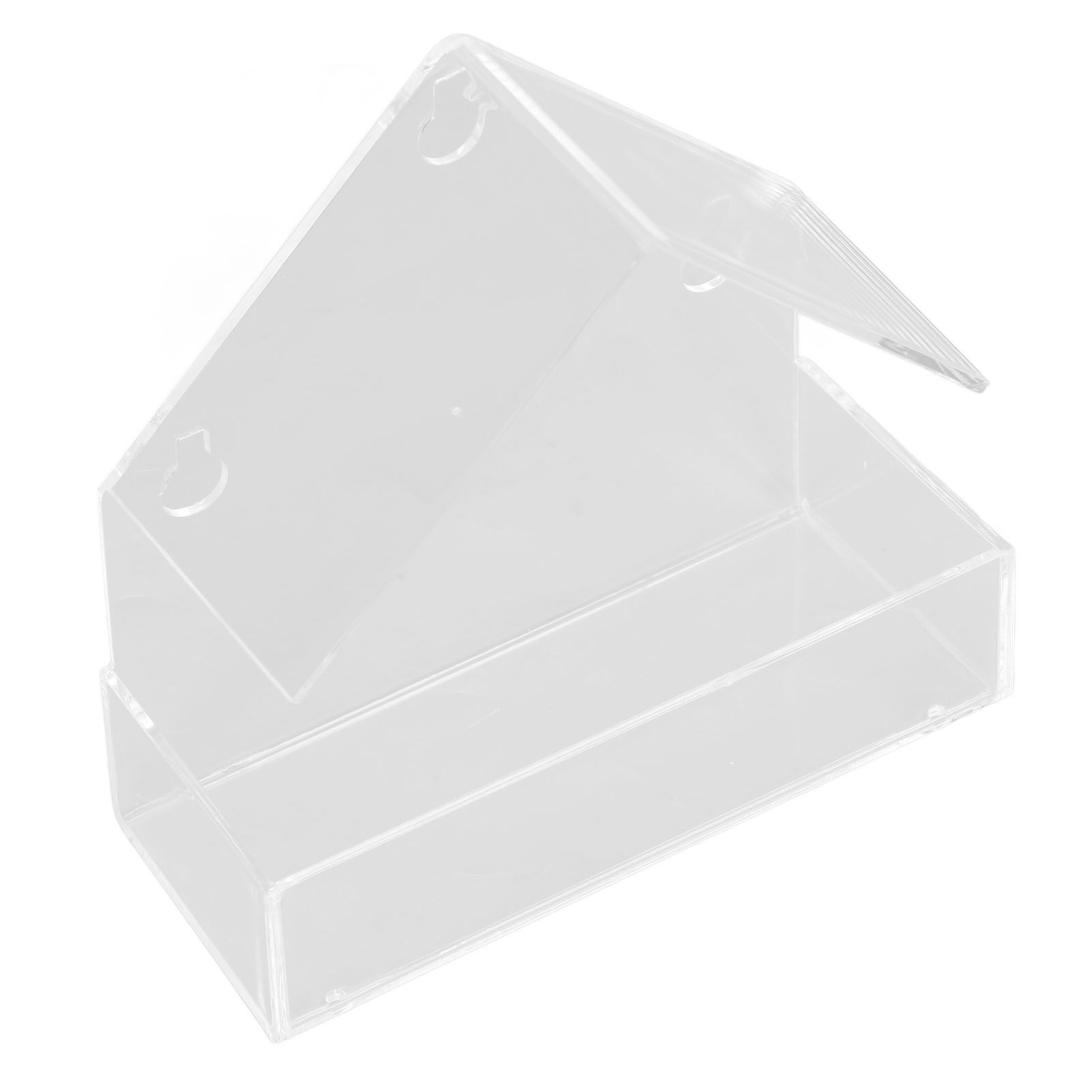 Window Bird Feeder with Suction Cup Window Acrylic Bird Feeding House Tray for view 4
