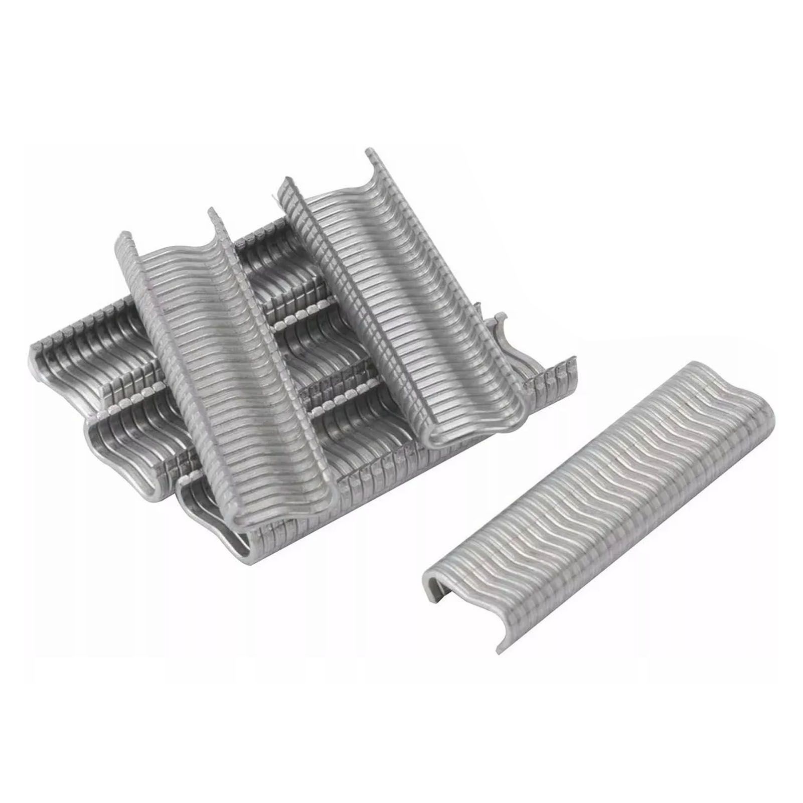 2400Pcs Animal Cages Installation M Shape Nails Metal Chicken Coop Wire Clip view 3