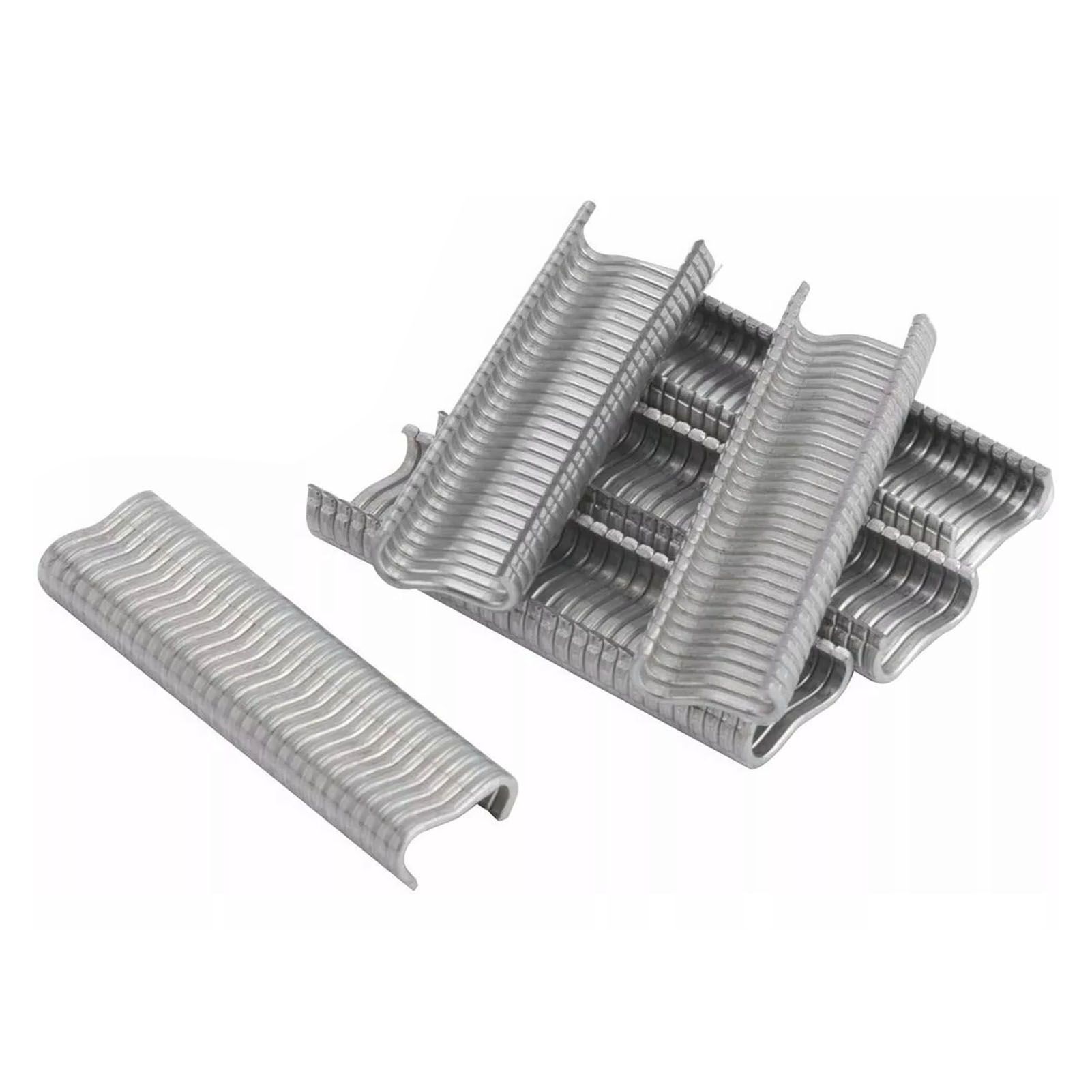 2400Pcs Animal Cages Installation M Shape Nails Metal Chicken Coop Wire Clip view 4