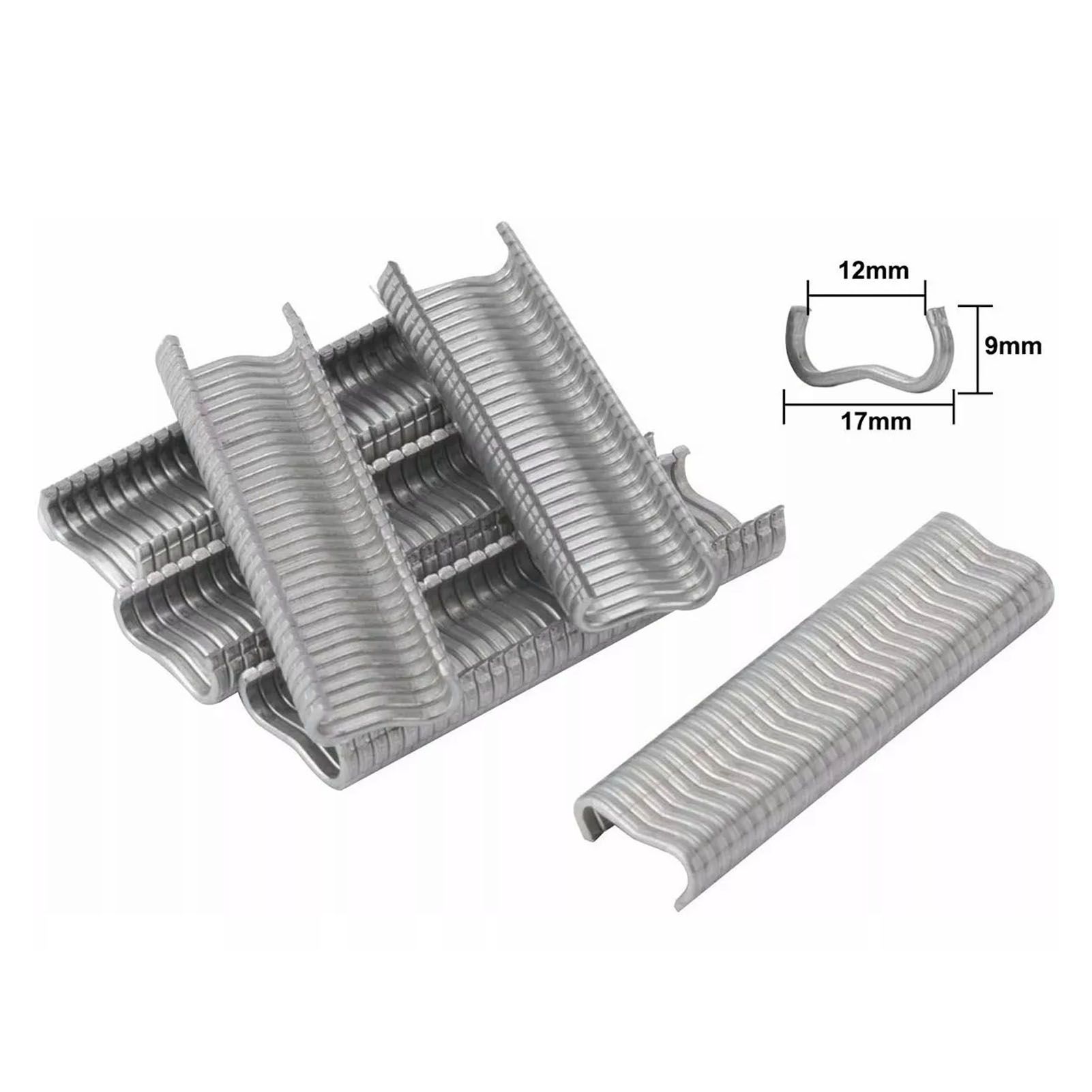 2400Pcs Animal Cages Installation M Shape Nails Metal Chicken Coop Wire Clip view 13