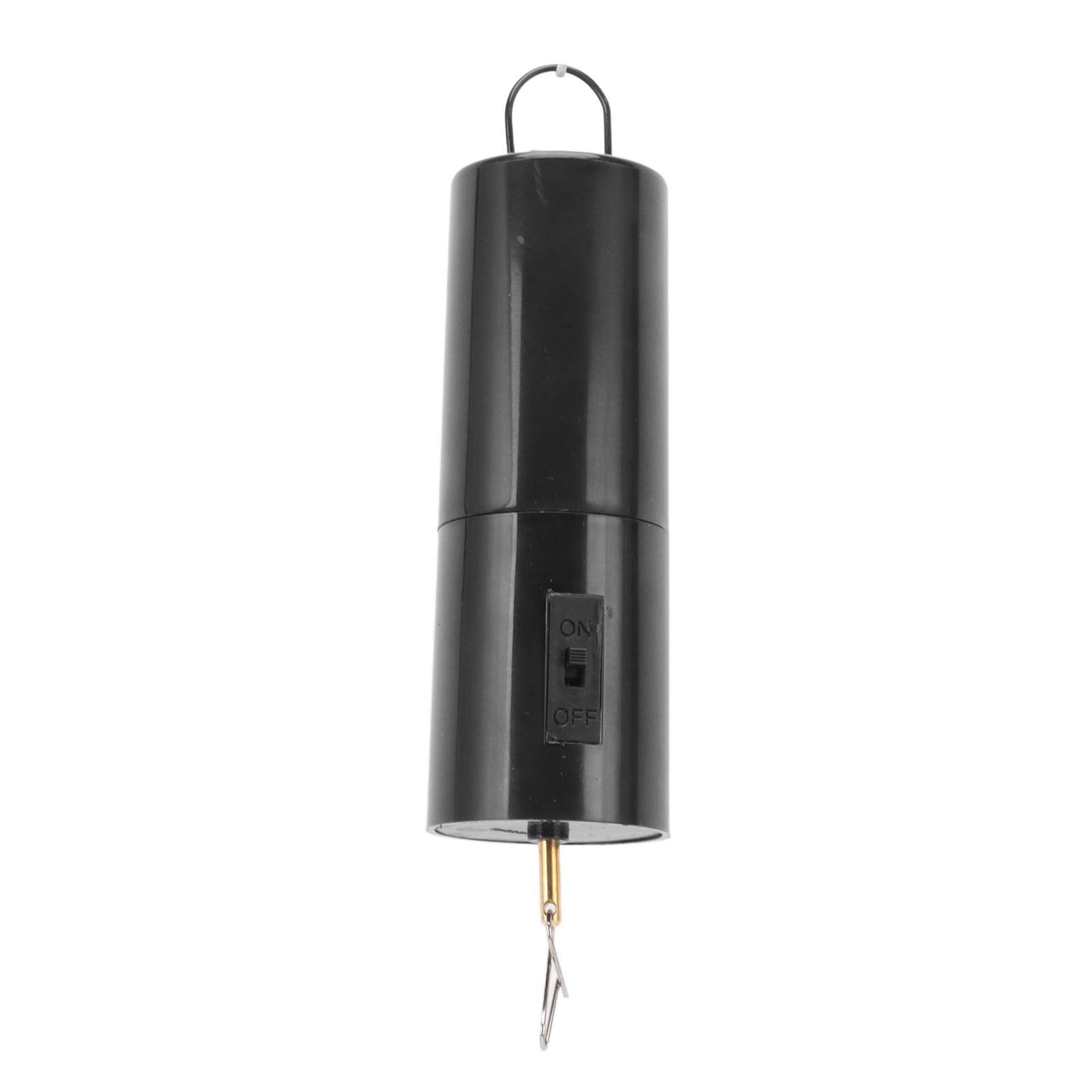 Battery Operated Hanging Display Wind Spinner Motor Hanging Black Rotating view 4