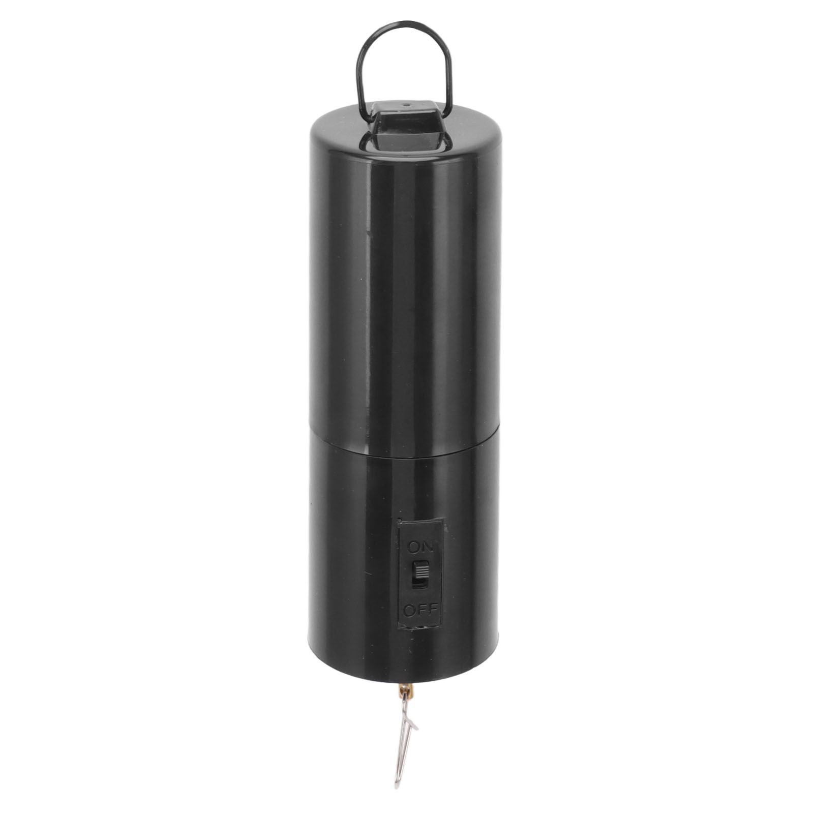 Battery Operated Hanging Display Wind Spinner Motor Hanging Black Rotating view 5