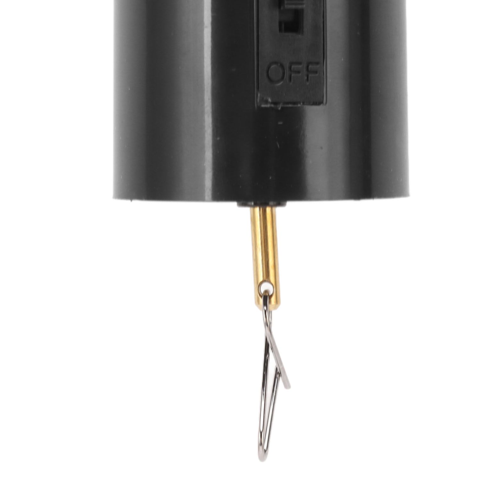 Battery Operated Hanging Display Wind Spinner Motor Hanging Black Rotating view 14