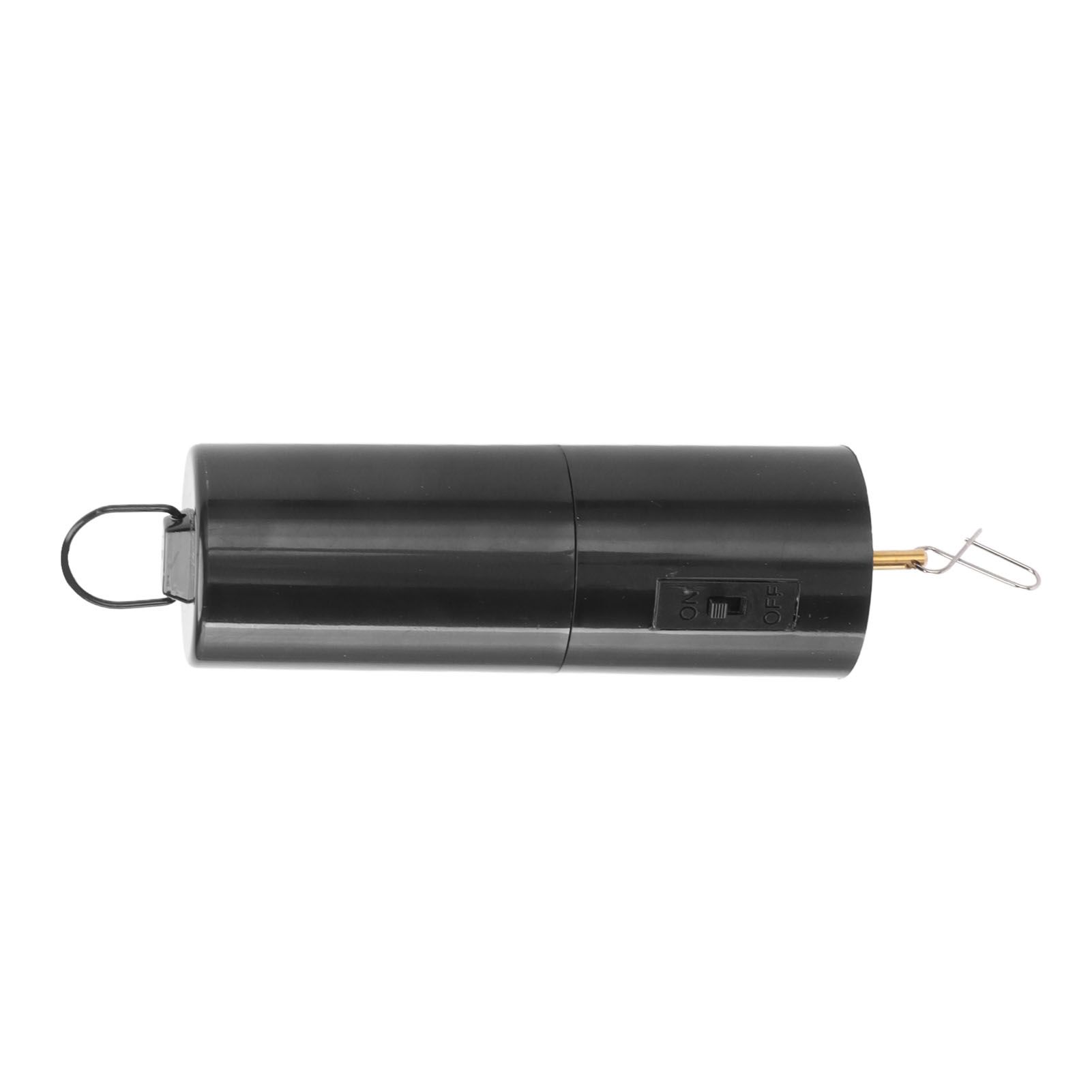 Battery Operated Hanging Display Wind Spinner Motor Hanging Black Rotating view 15