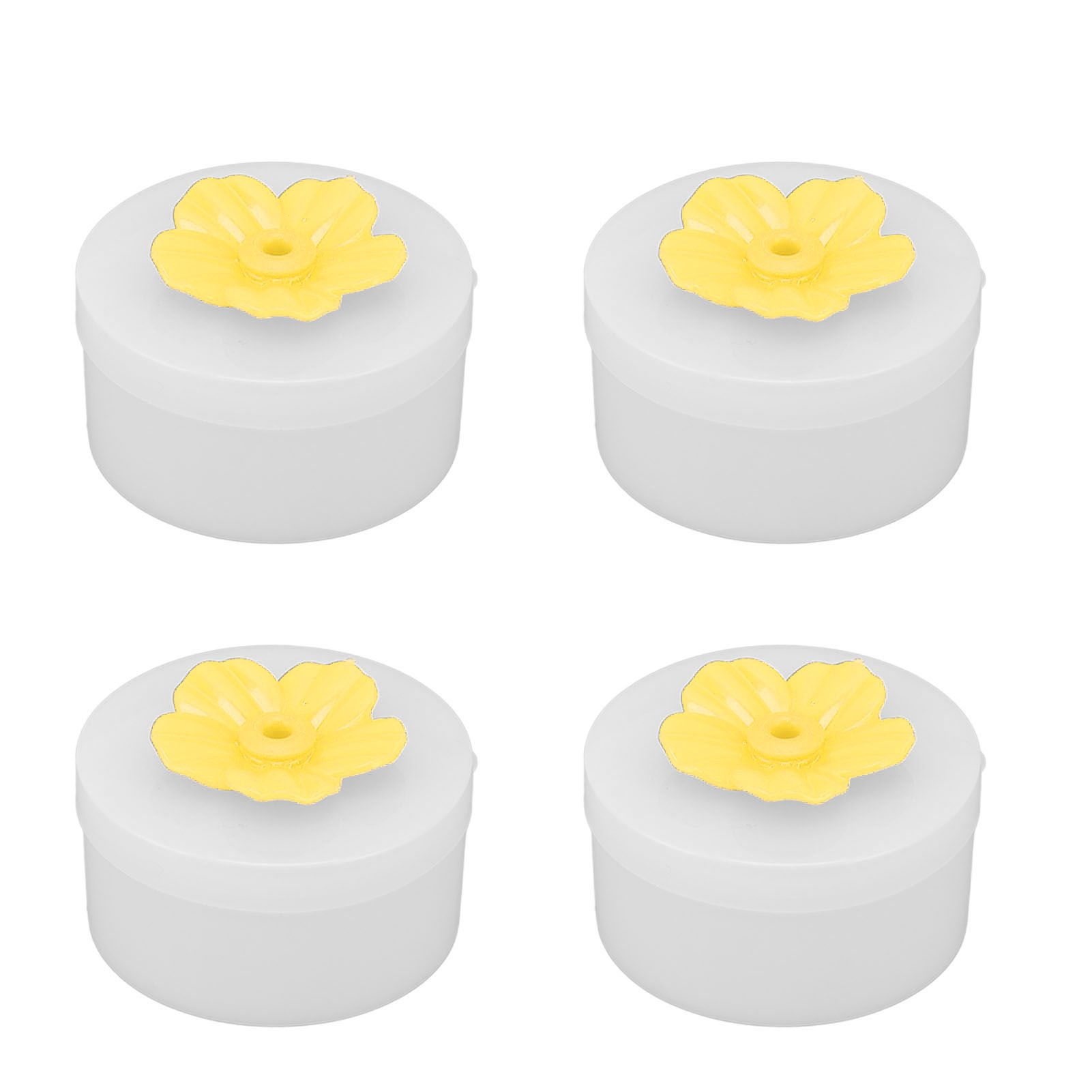 4pcs Hummingbird Feeder Flower Shaped Handheld Bird Feeder Wild Bird Feeding