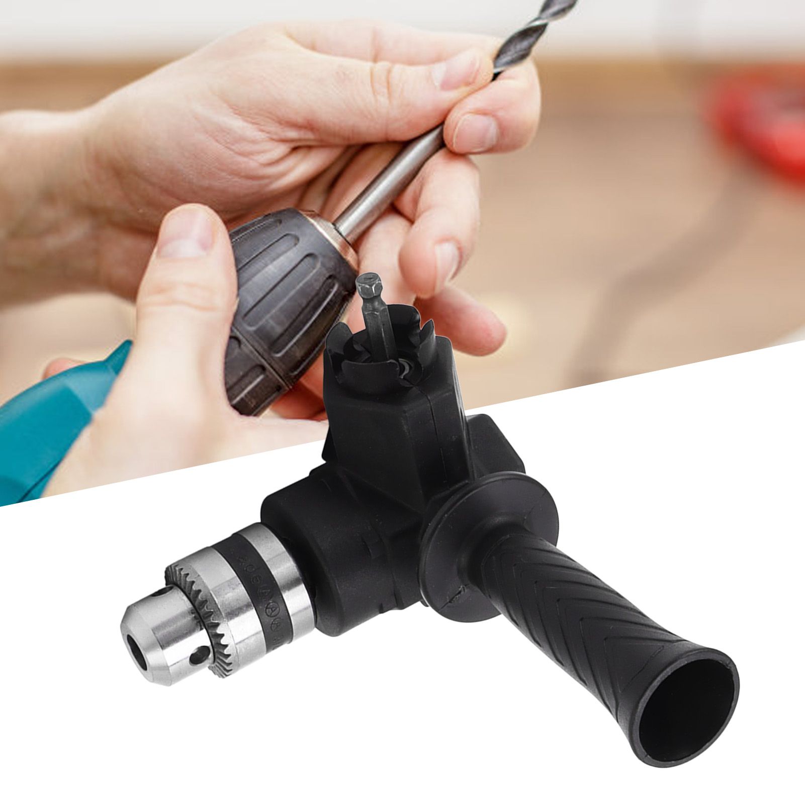 90 Degree Angle Drill Bearing Steel Right Angle Bend Extension Accessory view 12