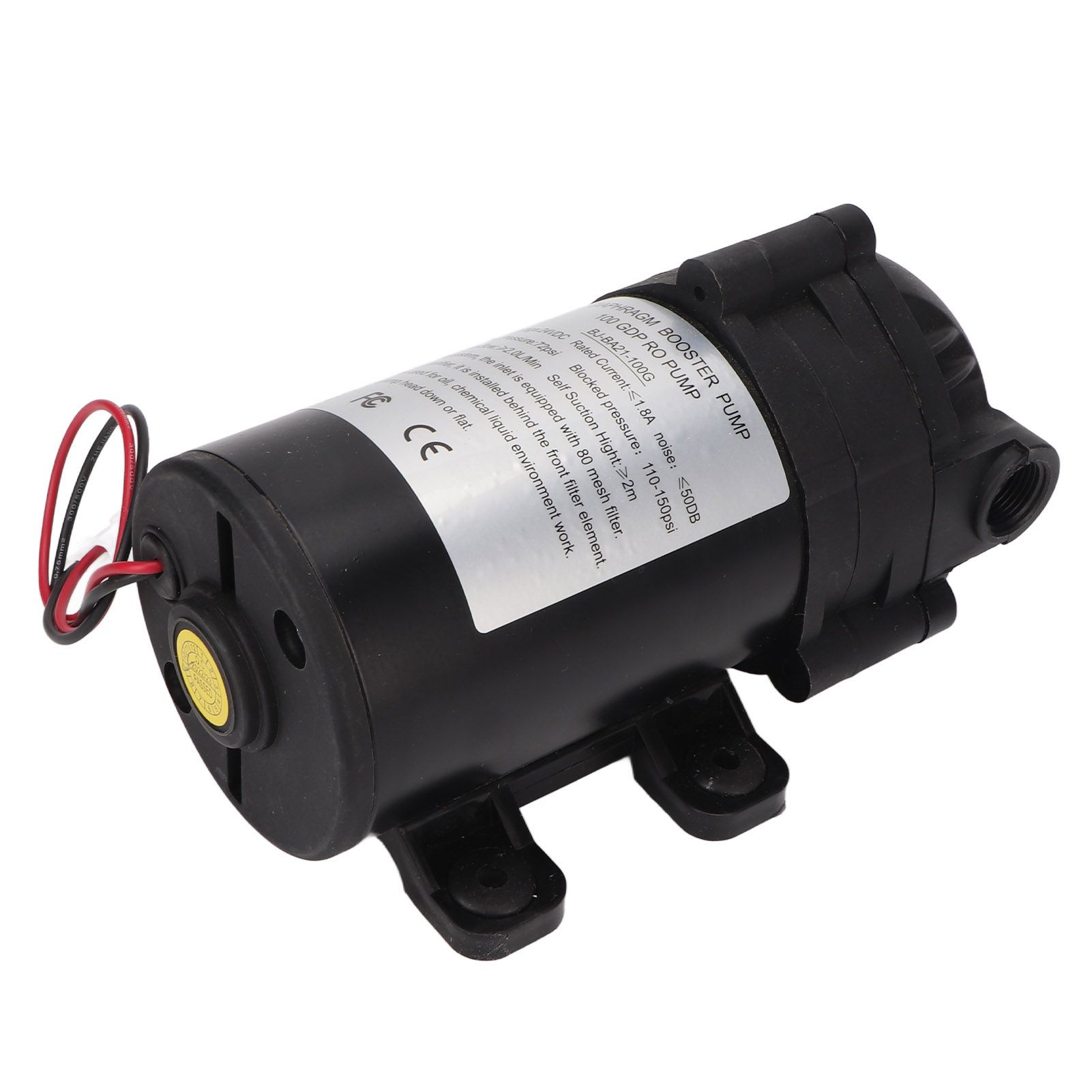 Self Priming Pump Water Booster Diaphragm Pressure G3/8 Female Thread Kitchen view 14
