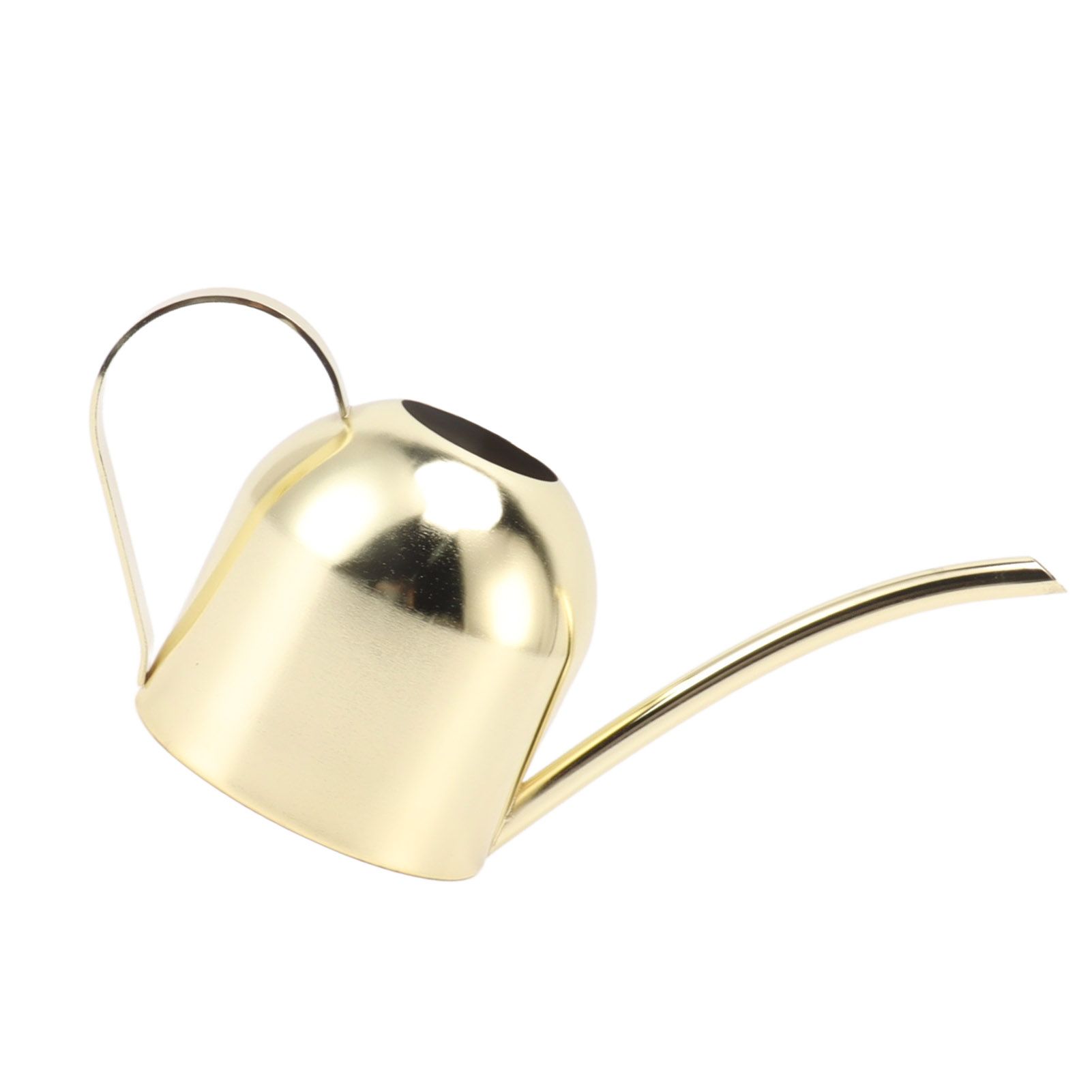 Watering Can Stainless Steel Sprinkling Pot Large Capacity Long Spout for view 3