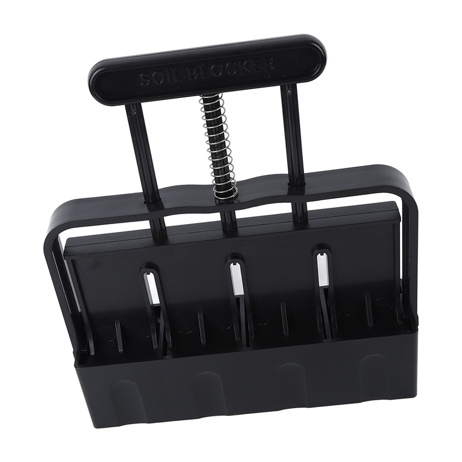 Soil Block Maker with Comfortable Handel ABS 4 Cell Soil Blocking Tool for view 4