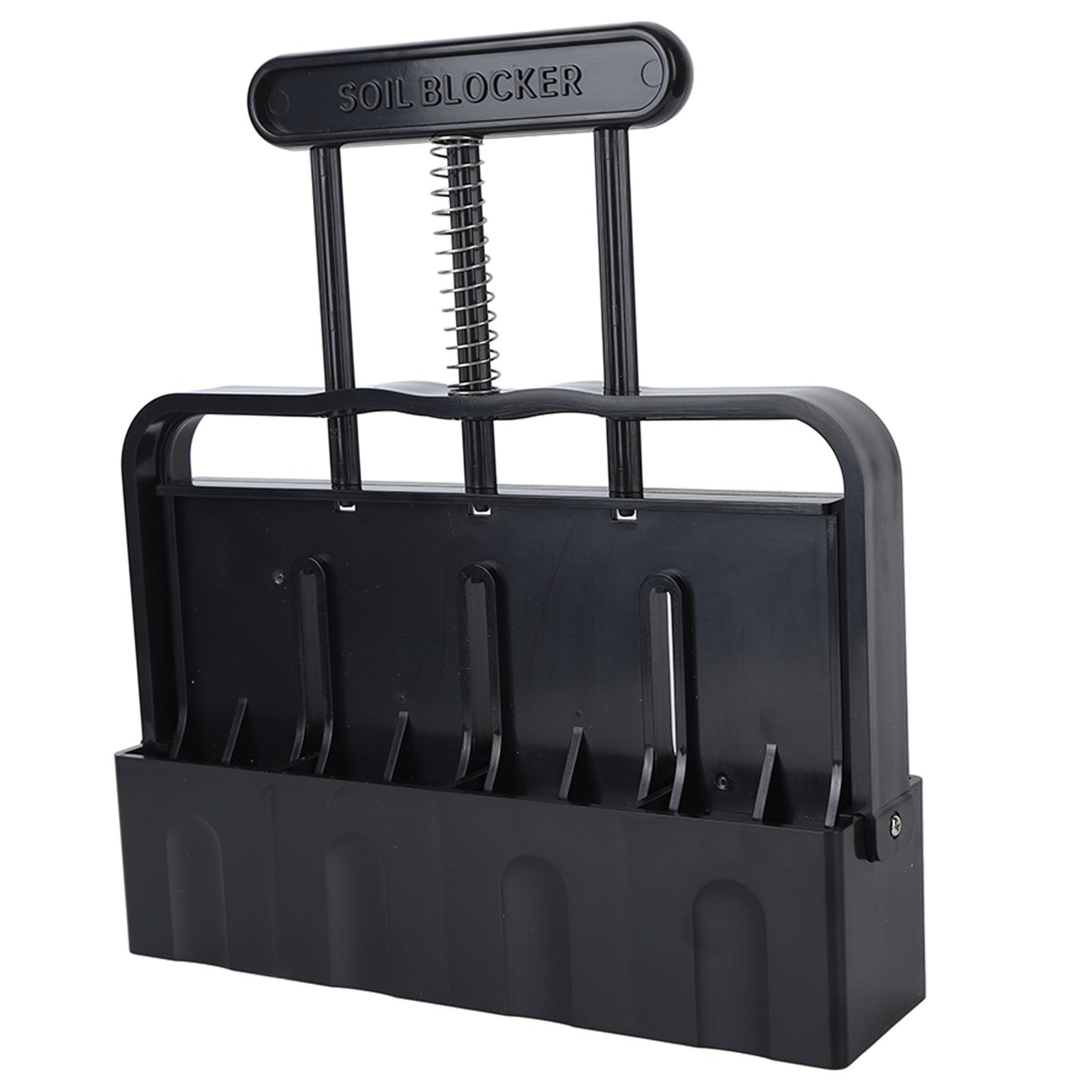 Soil Block Maker with Comfortable Handel ABS 4 Cell Soil Blocking Tool for view 7